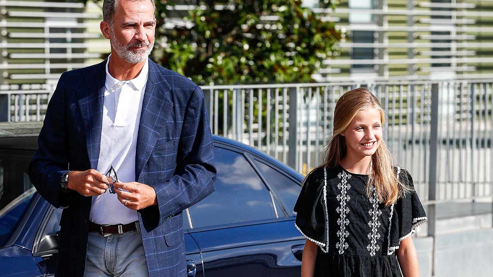 El Rey y su hija Leonor no se pierden la última película de Brad Pitt