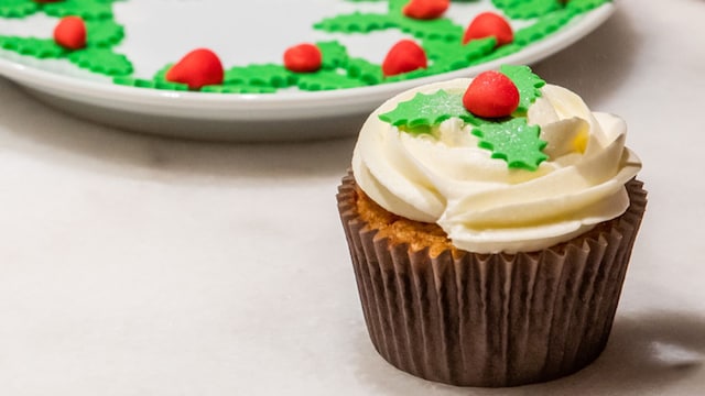 cupcakes avena navidad