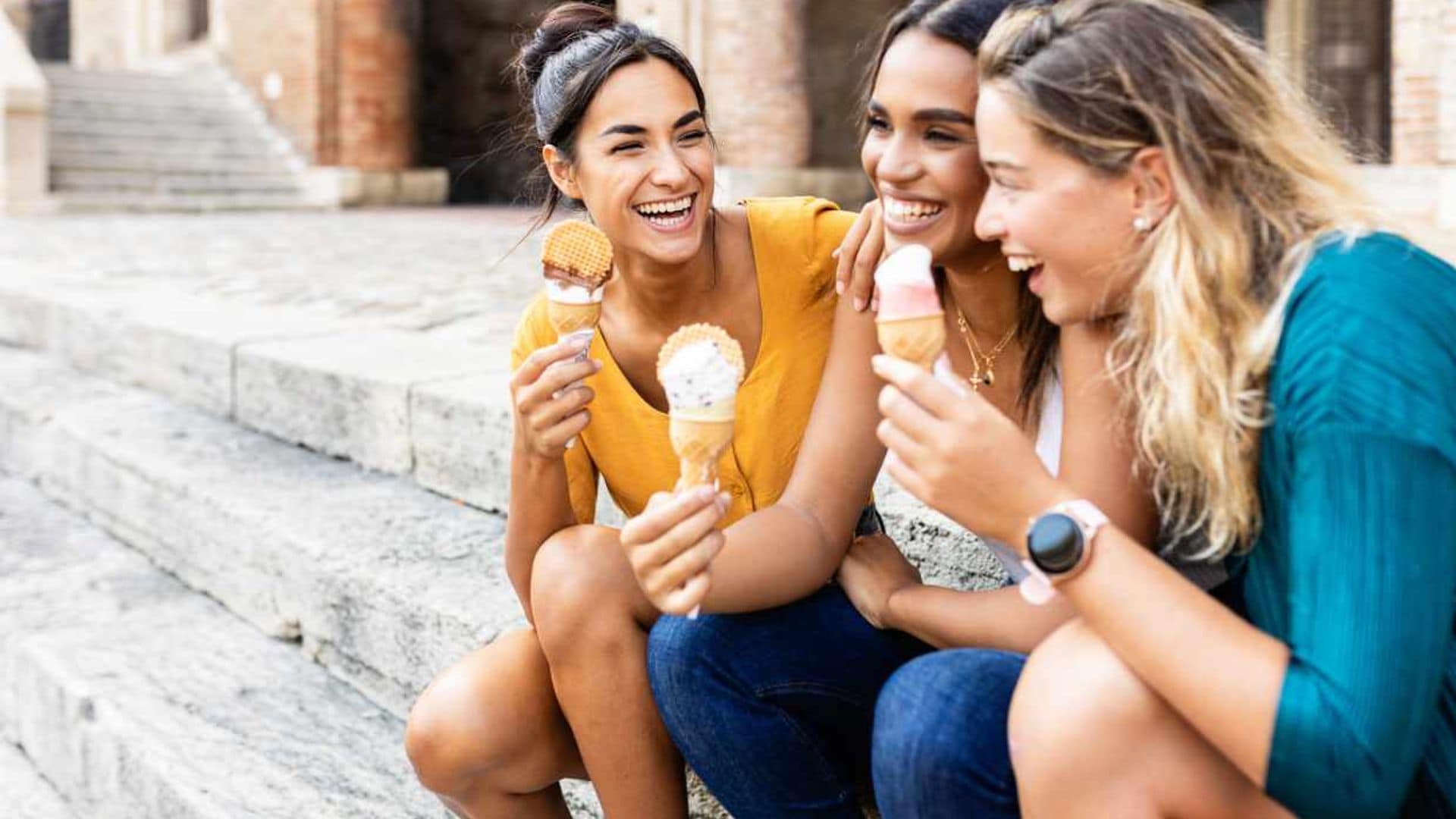 chicas helados