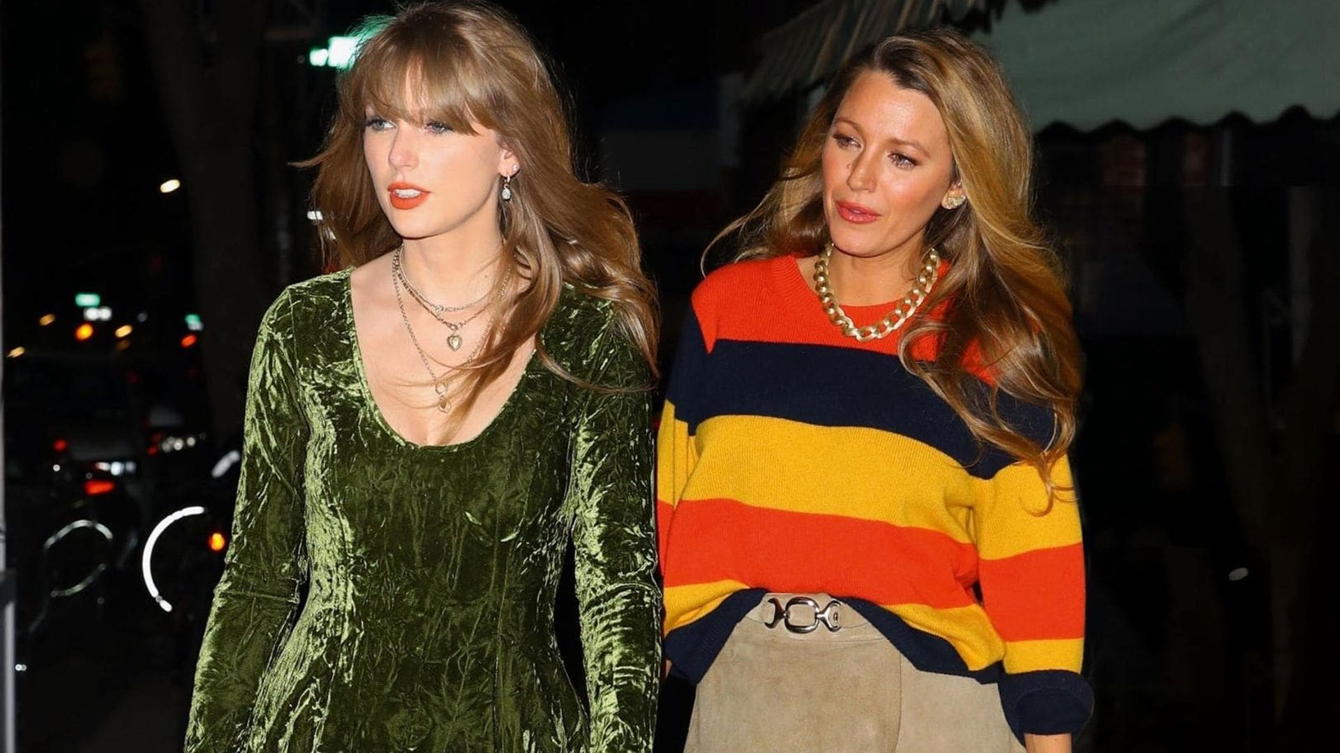 Taylor Swift y Blake Lively: noches y piernas interminables de dos íntimas amigas en Nueva York