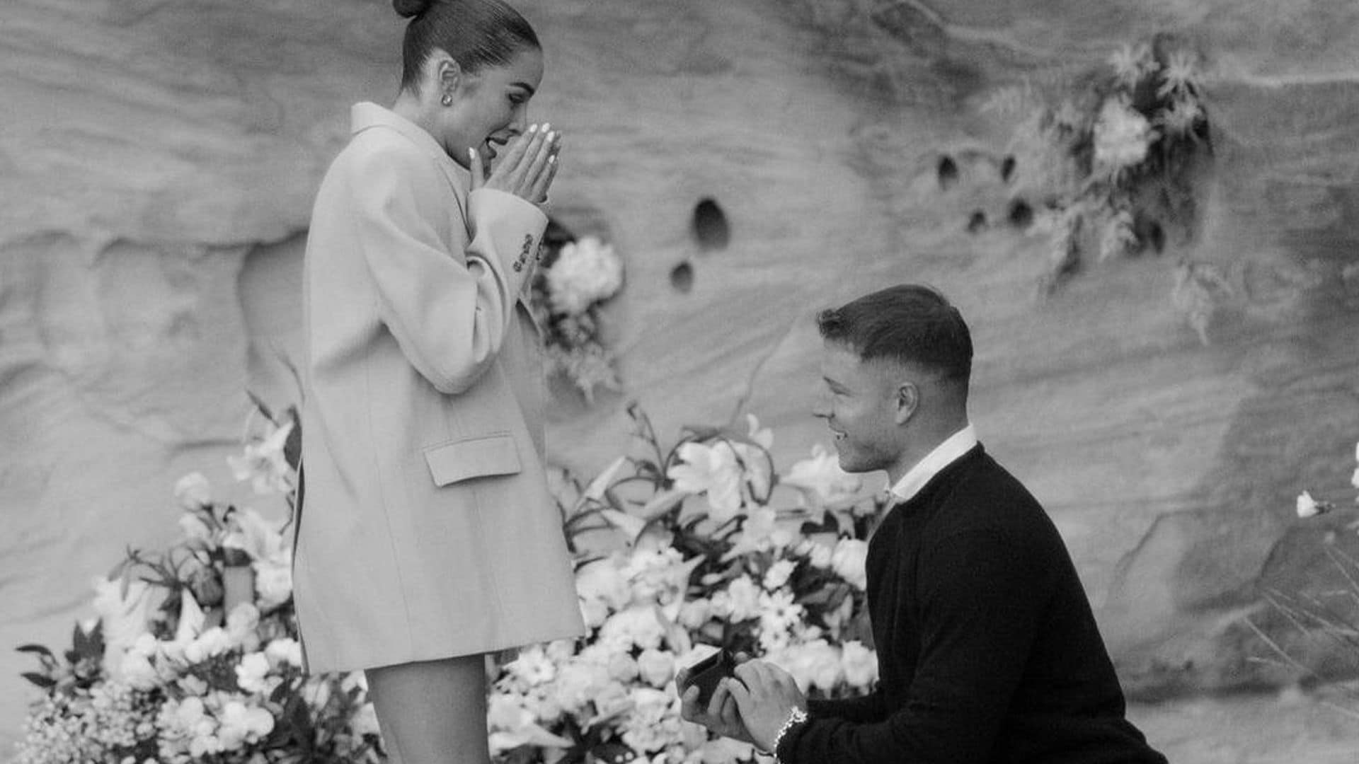 Olivia Culpo y Christian McCaffrey se comprometen en una romántica escapada a Utah