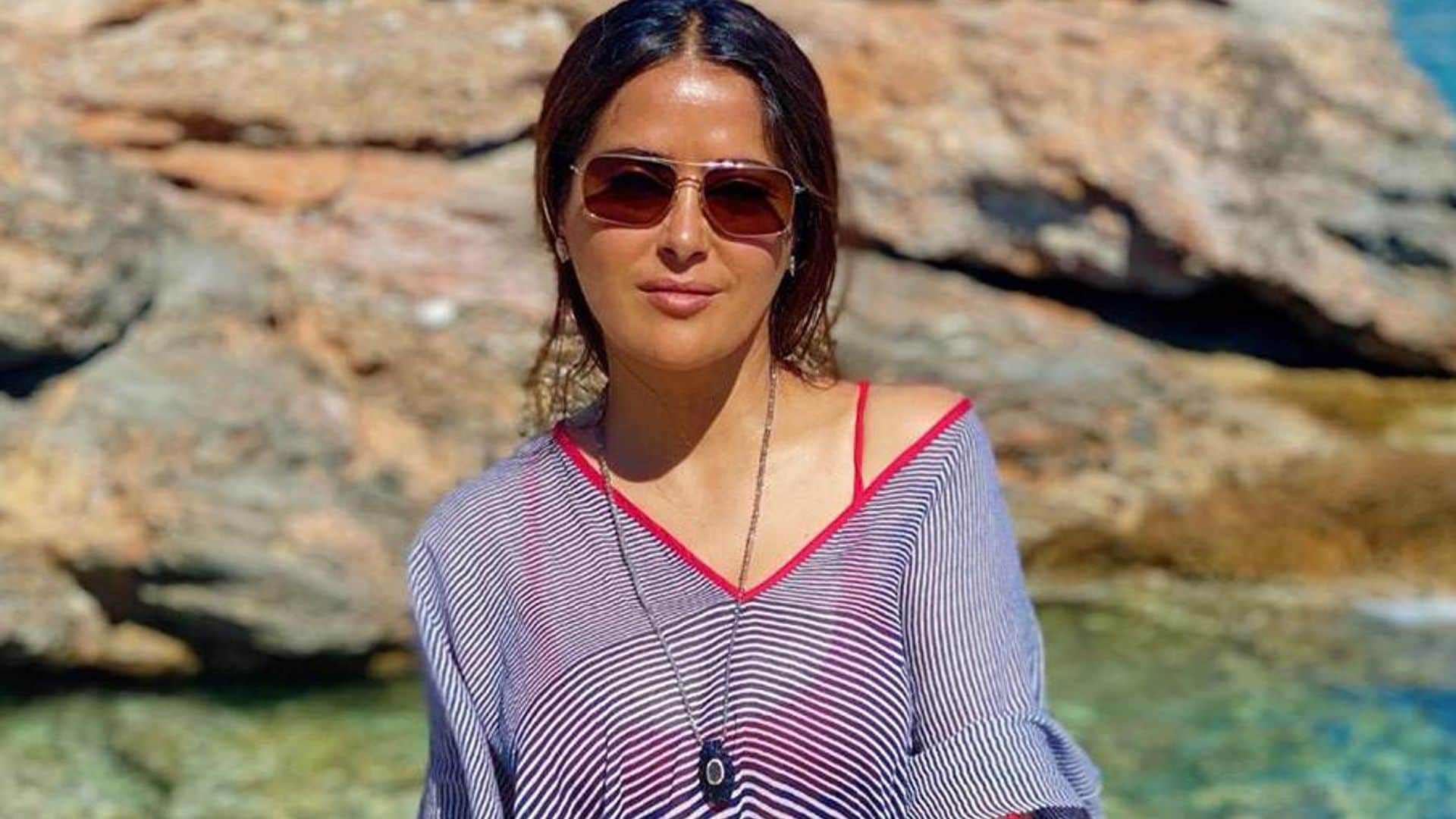 Salma Hayek y su esposo, en la recta final del verano con unas increíbles vacaciones