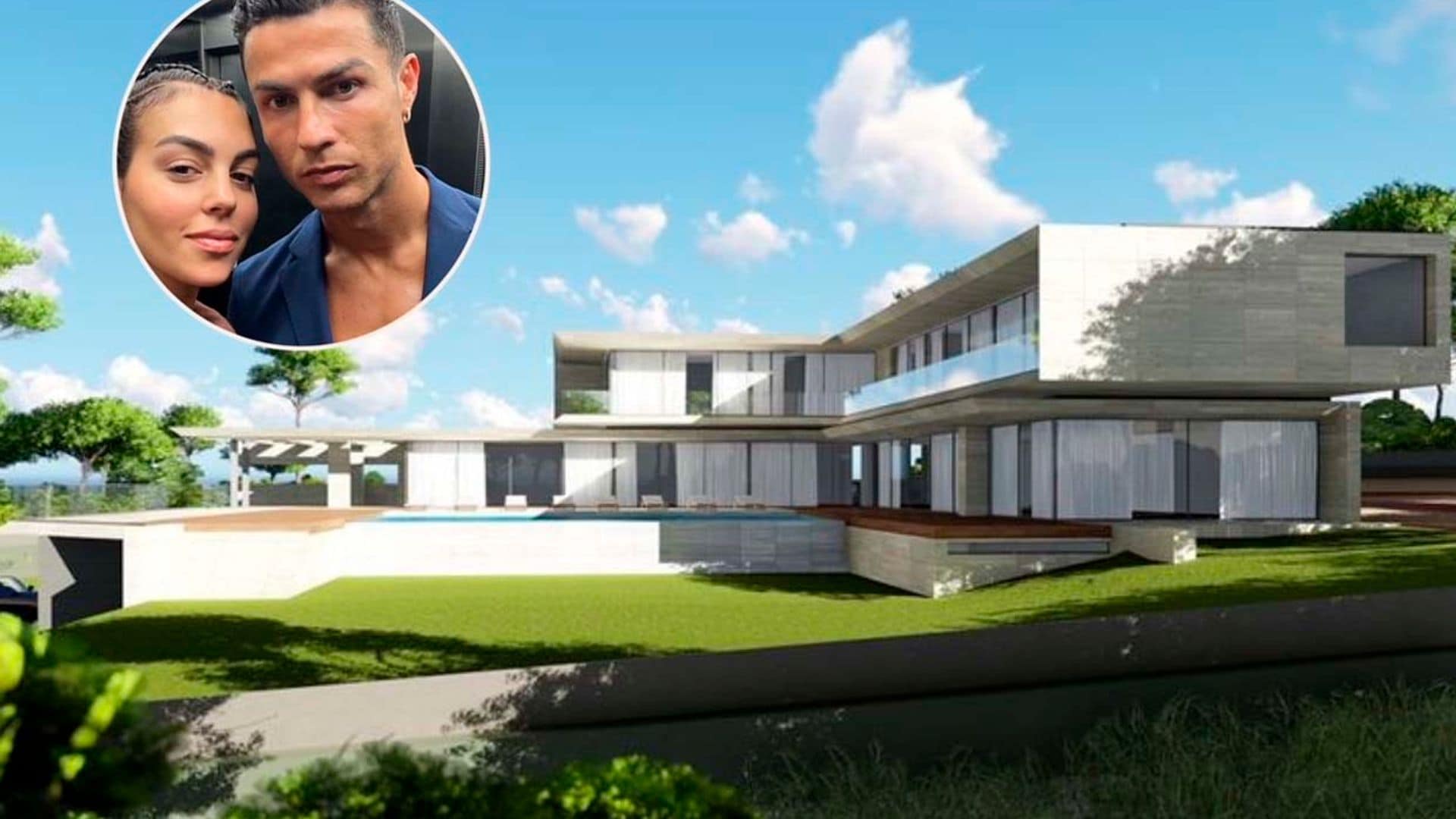 Así es la casa de Ronaldo y Georgina en Portugal, valorada en 21 millones de euros