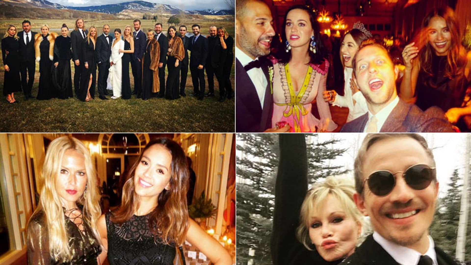 Estrellas de Hollywood, cantantes, ‘celebrities’… ¡Todos de boda a Aspen!