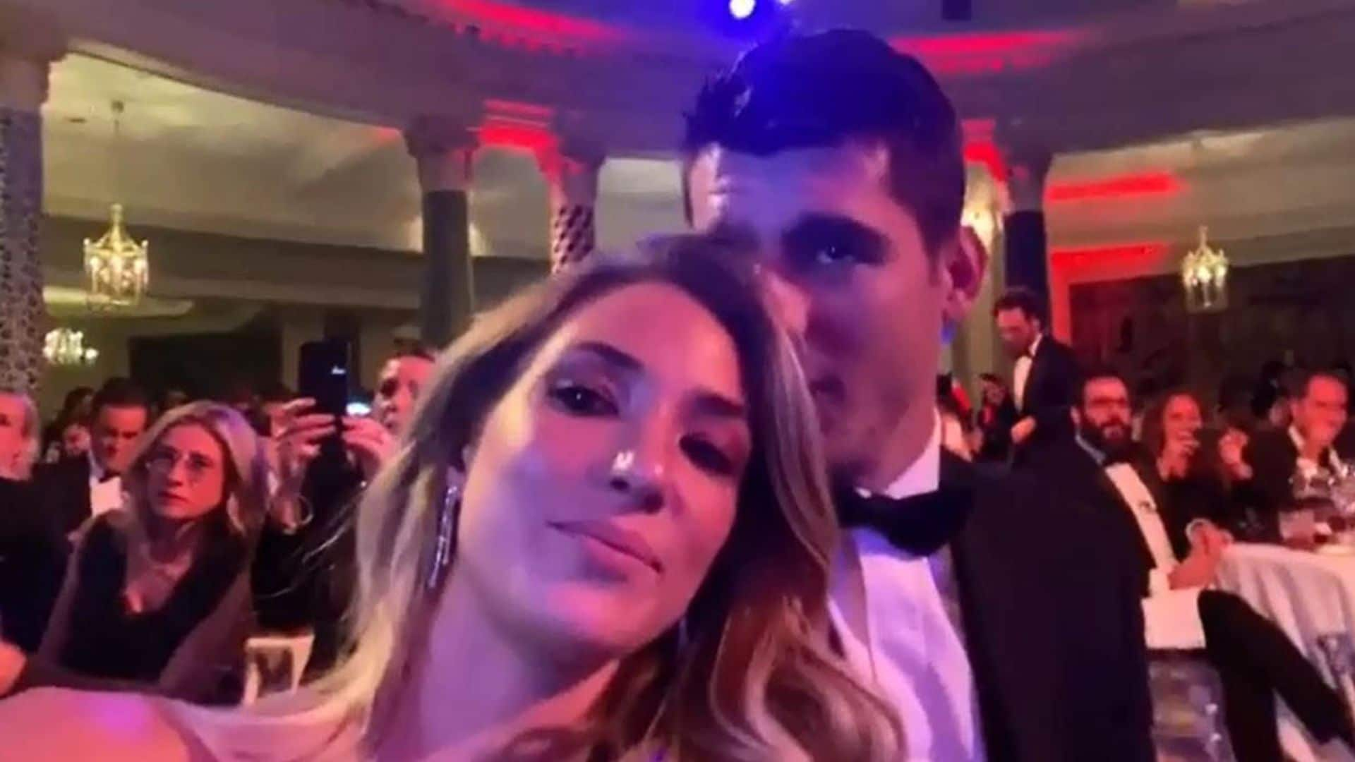 Así fue el momento más ‘beautiful’ de Álvaro Morata y Alice Campello