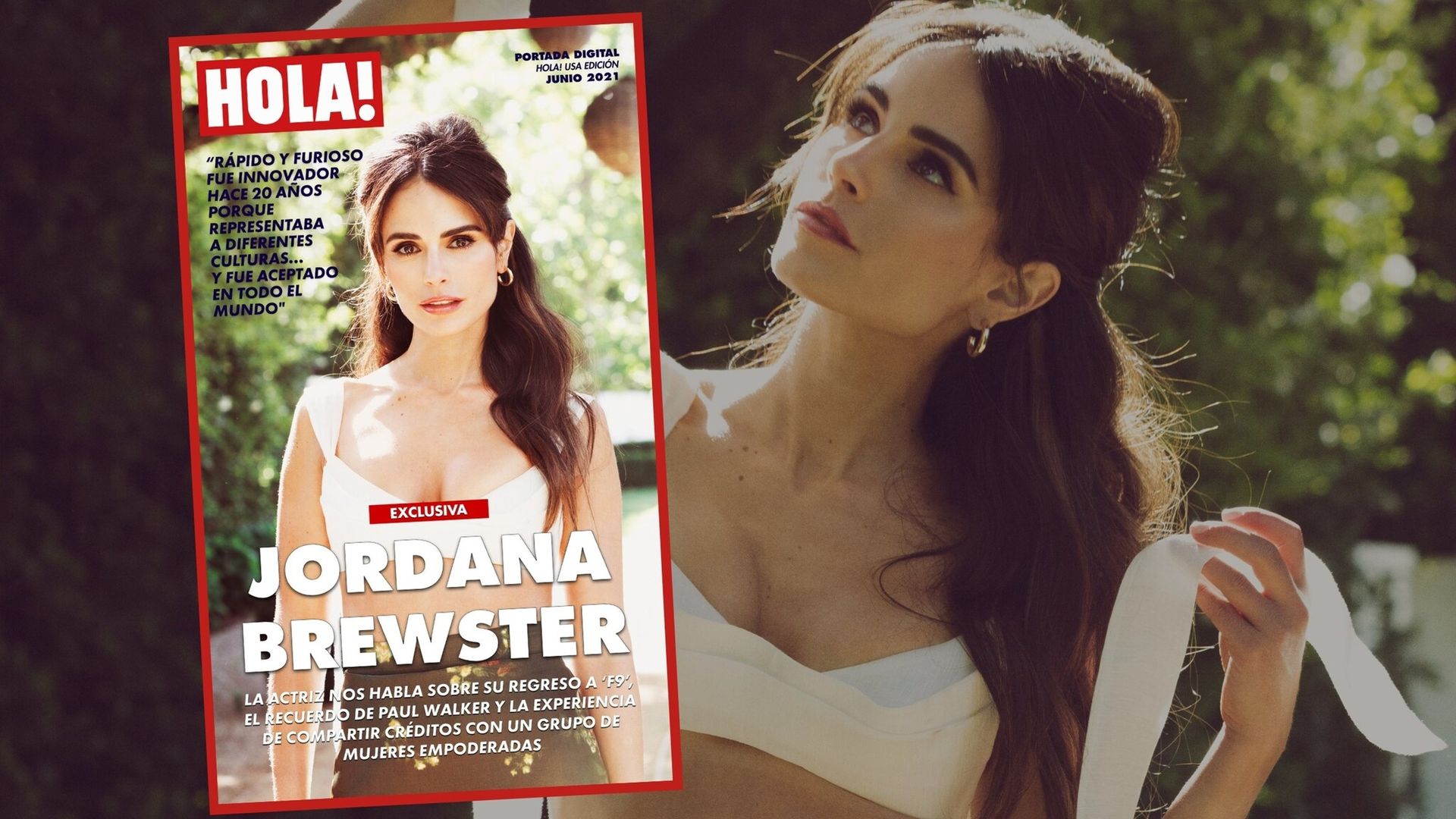 Jordana Brewster nos habla sobre Paul Walker, su regreso a ‘F9’ y lo que significa ser una mujer Fast and Furious