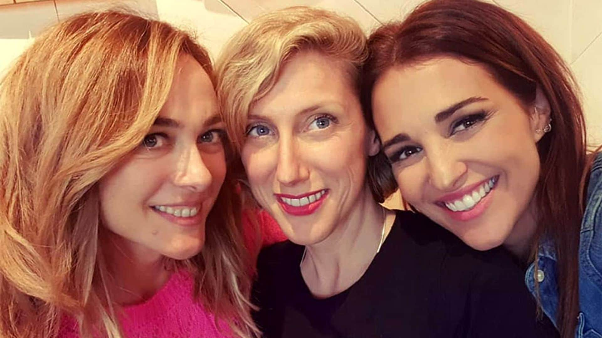 El reencuentro de Paula Echevarría con sus chicas Velvet