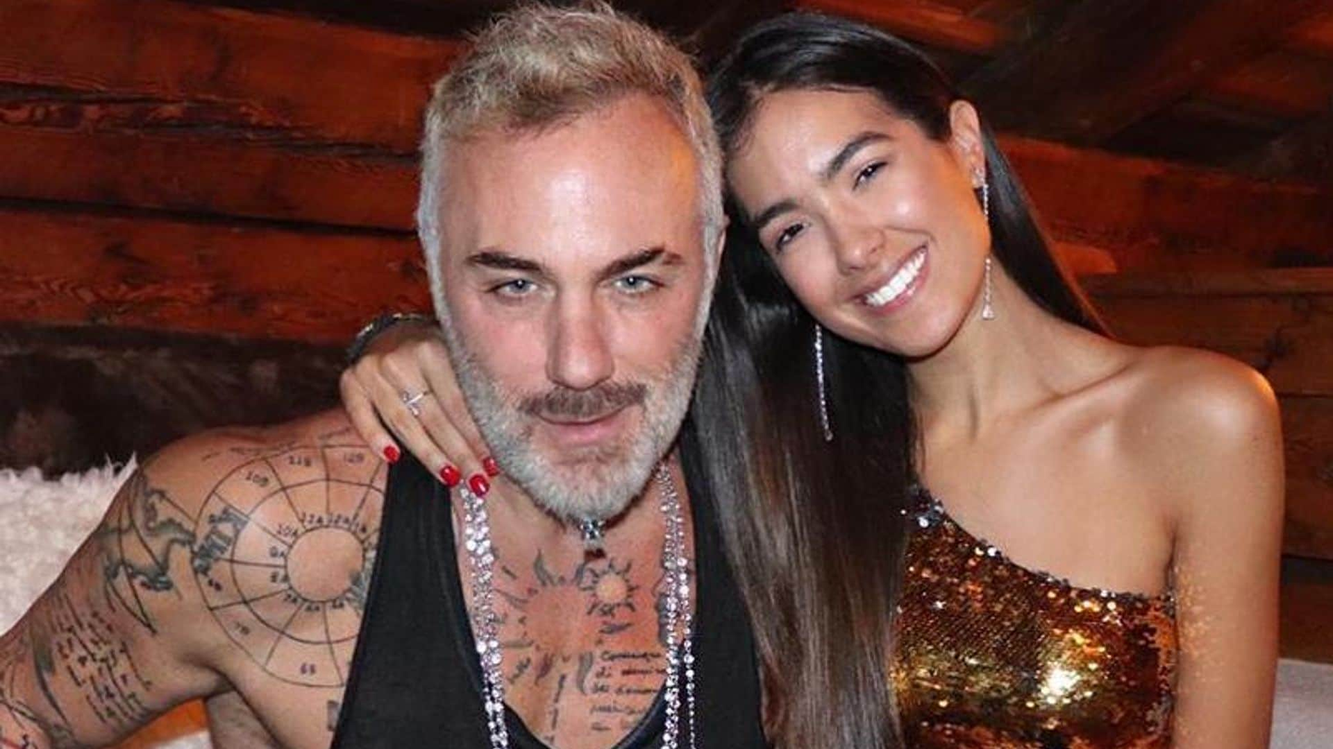 El millonario Gianluca Vacchi y su novia Sharon Fonseca anuncian que serán padres