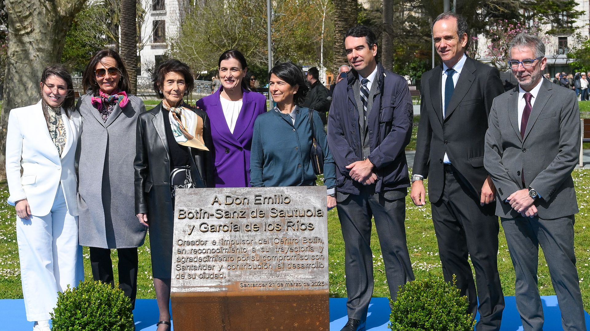 El emotivo homenaje a Emilio Botín que ha reunido a su familia en Santander 