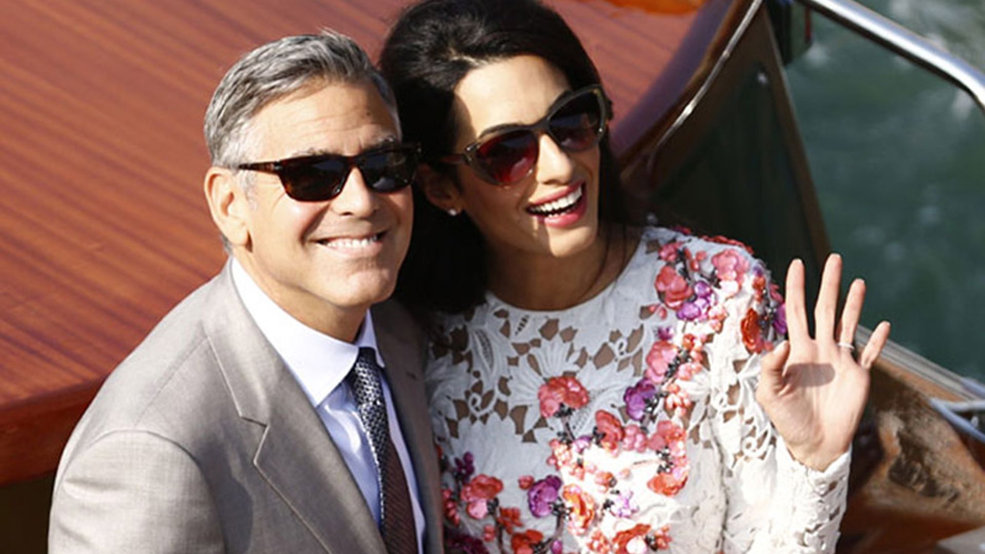 Ella y Alexander Clooney ¡bienvenidos al Lago Como!