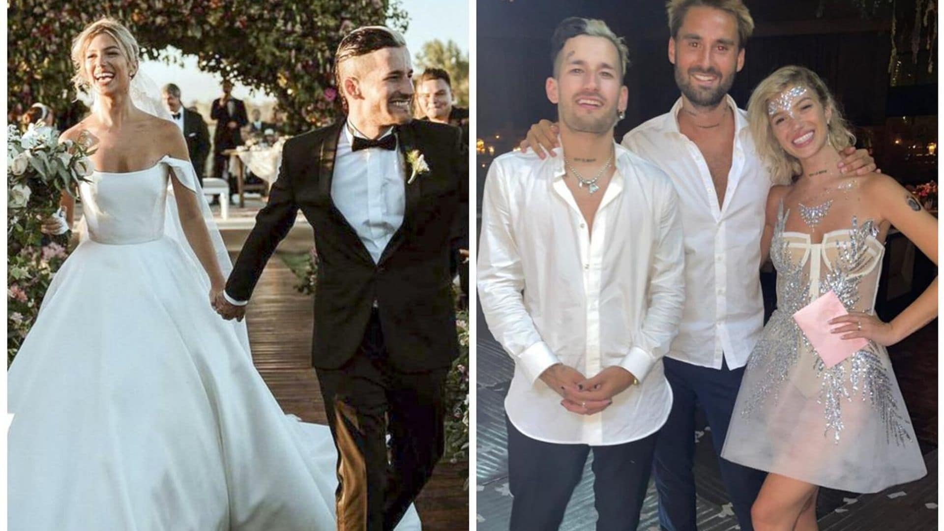 Stefi Roitman y los tres vestidos que lució en su gran boda con Ricky Montaner