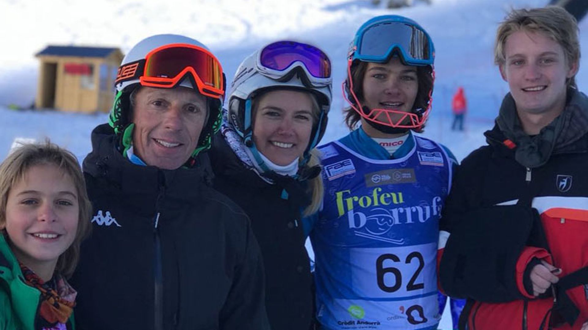 Los hijos de Valeria Mazza triunfan en la nieve: Benicio y Tiziano consiguen un nuevo podio