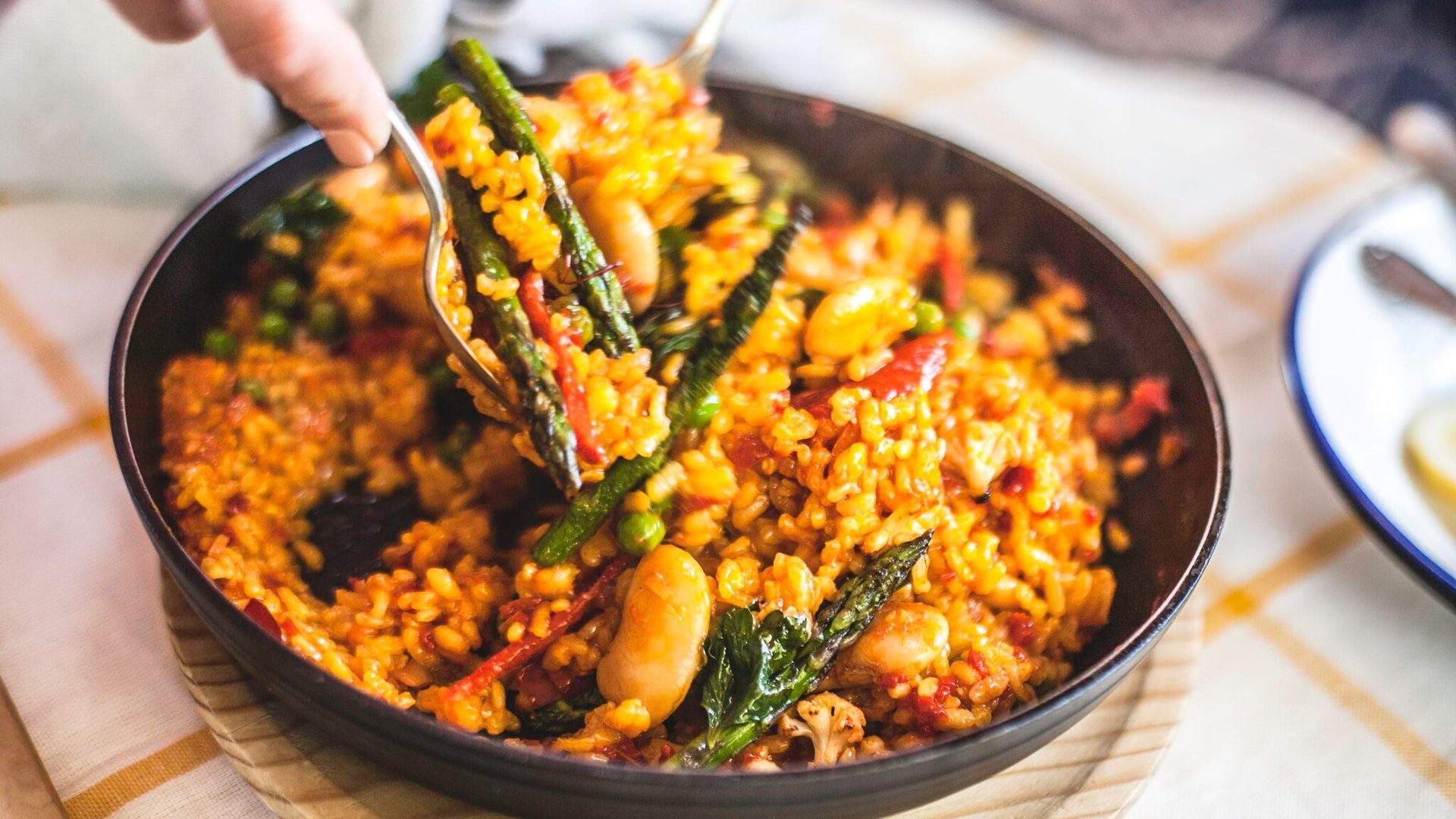 arroz con verdura