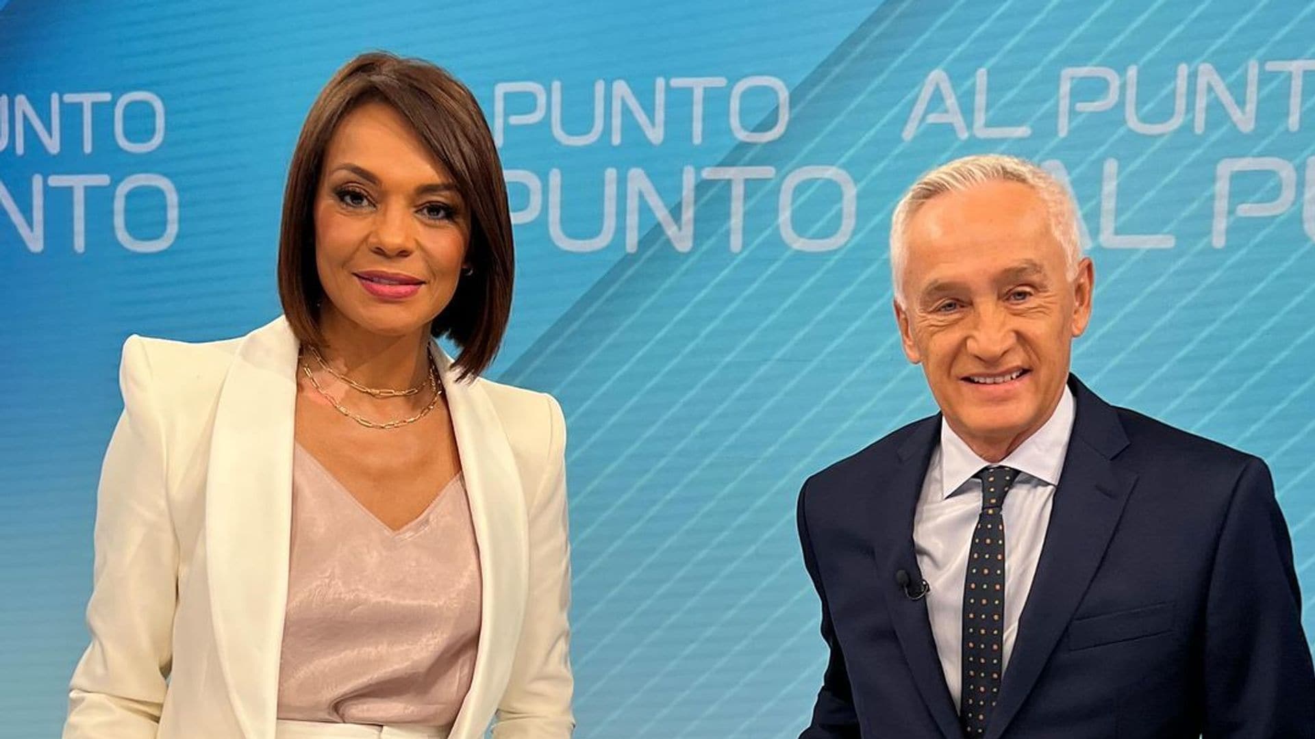 Ilia Calderón y Jorge Ramos