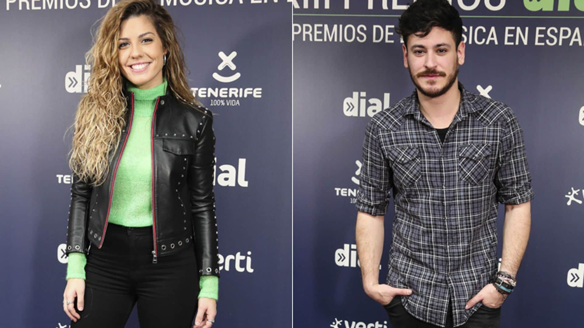 Miriam y Cepeda recogerán su primer premio Dial en una gala repleta de artistas: 'Estamos muy agradecidos'