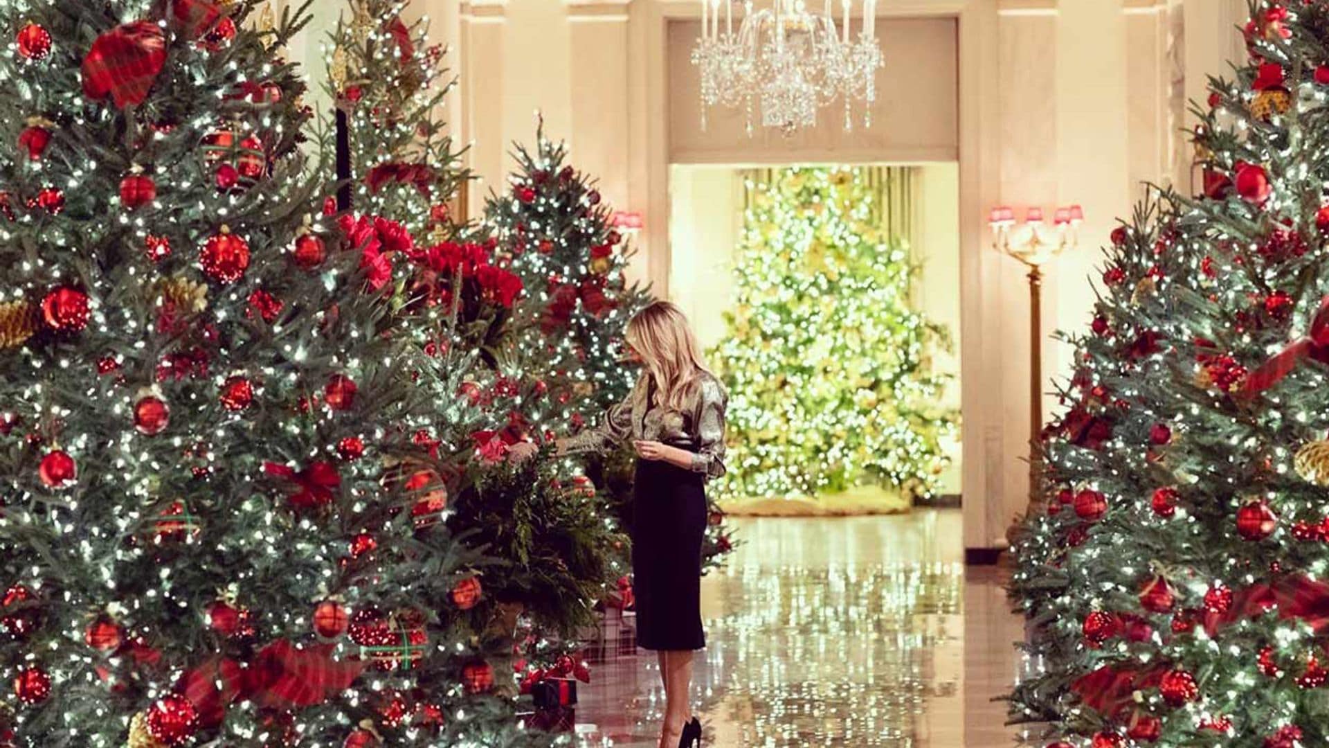 Donald y Melania Trump pasan sus últimas fiestas en la Casa Blanca: así han sido sus cuatro navidades