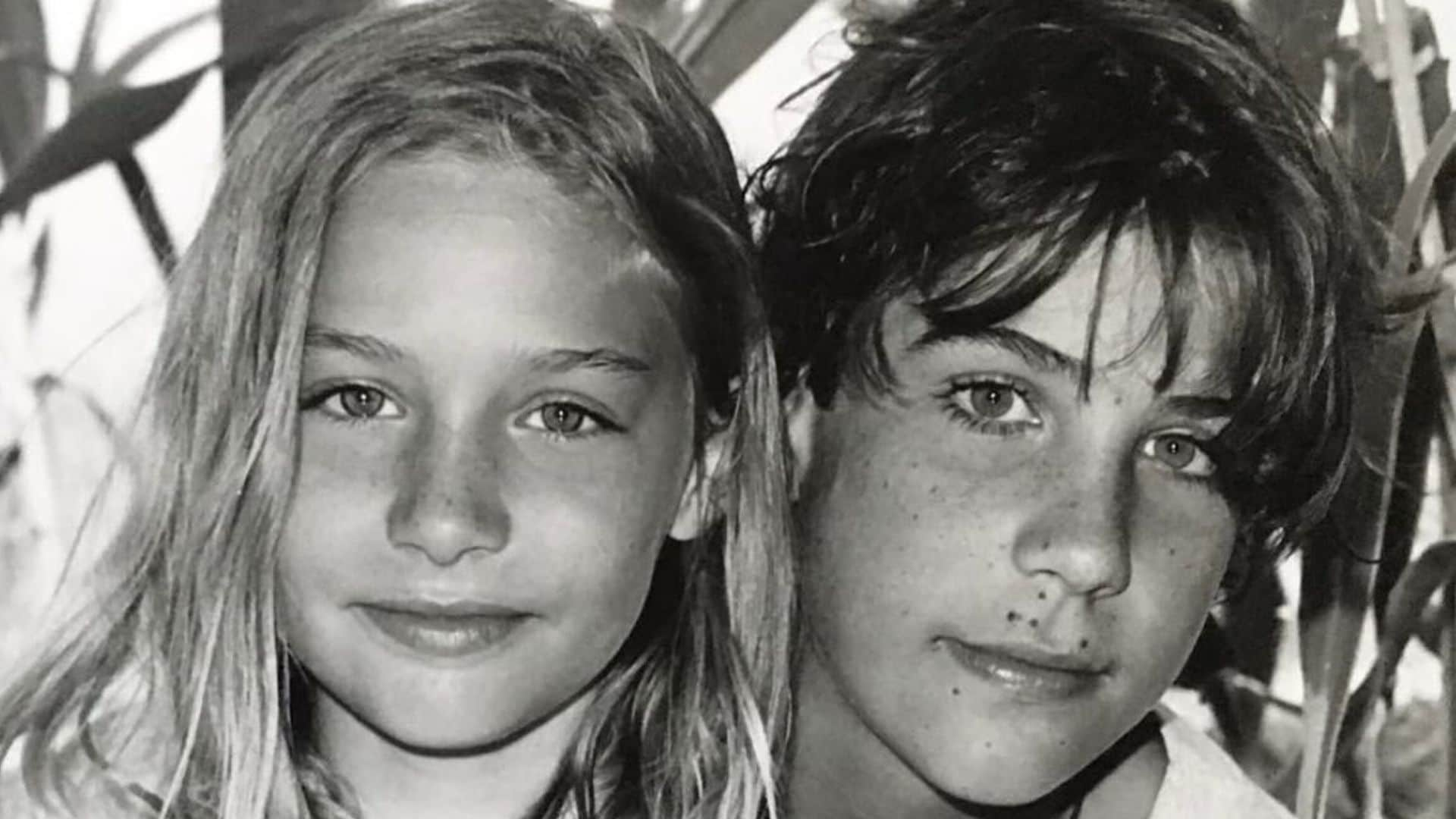 Beatrice Borromeo abre el álbum de fotos de su infancia para felicitar el cumpleaños a su hermano Carlo: así es él