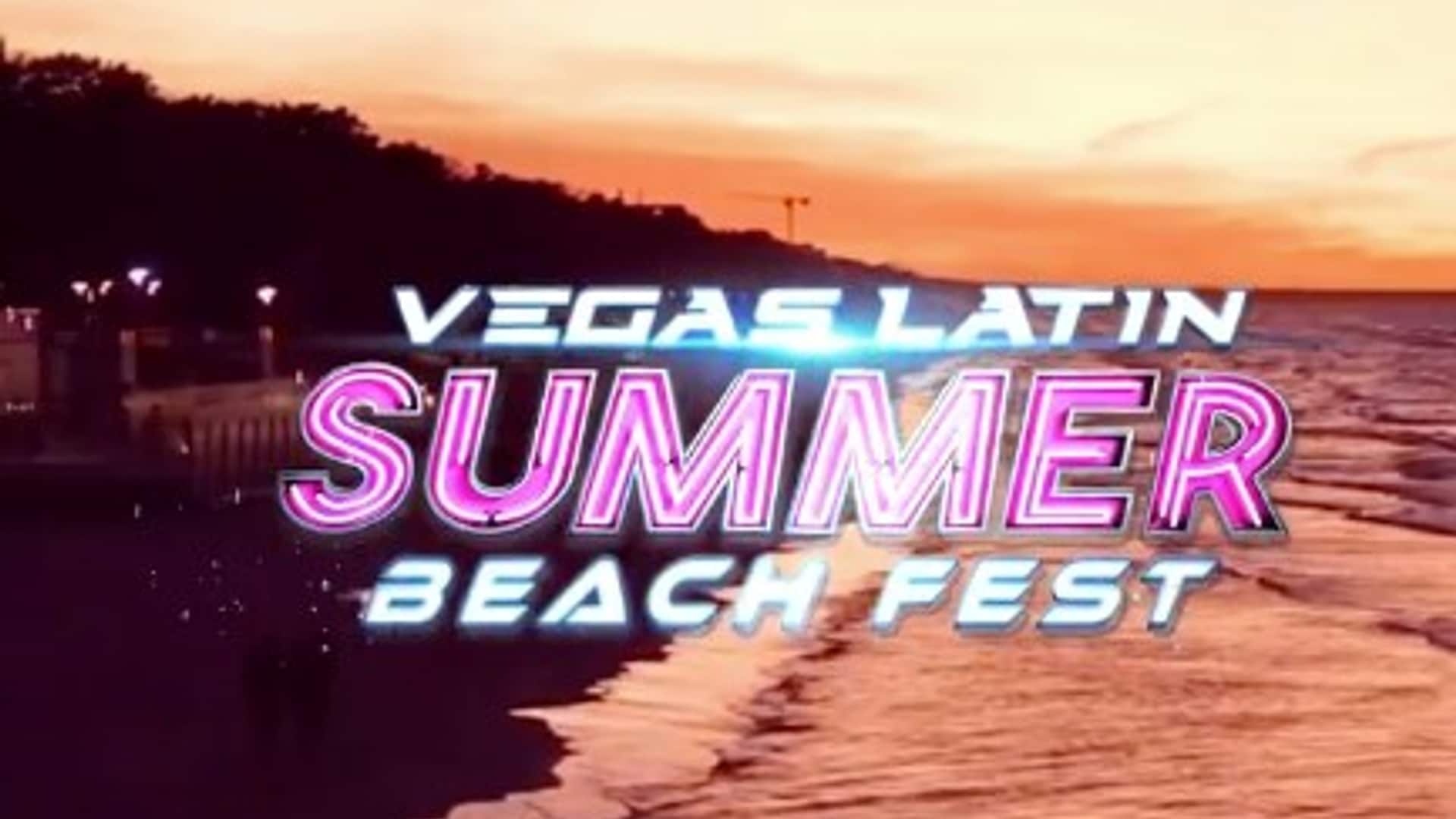 vegas latin summer beach fest