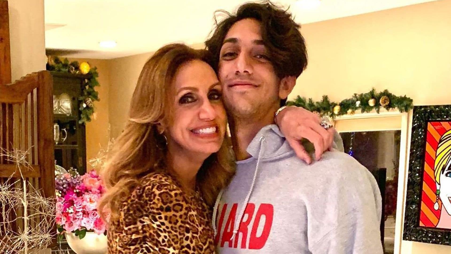 Lili Estefan sorprende a su hijo Lorenzo con una de sus ‘locuras’