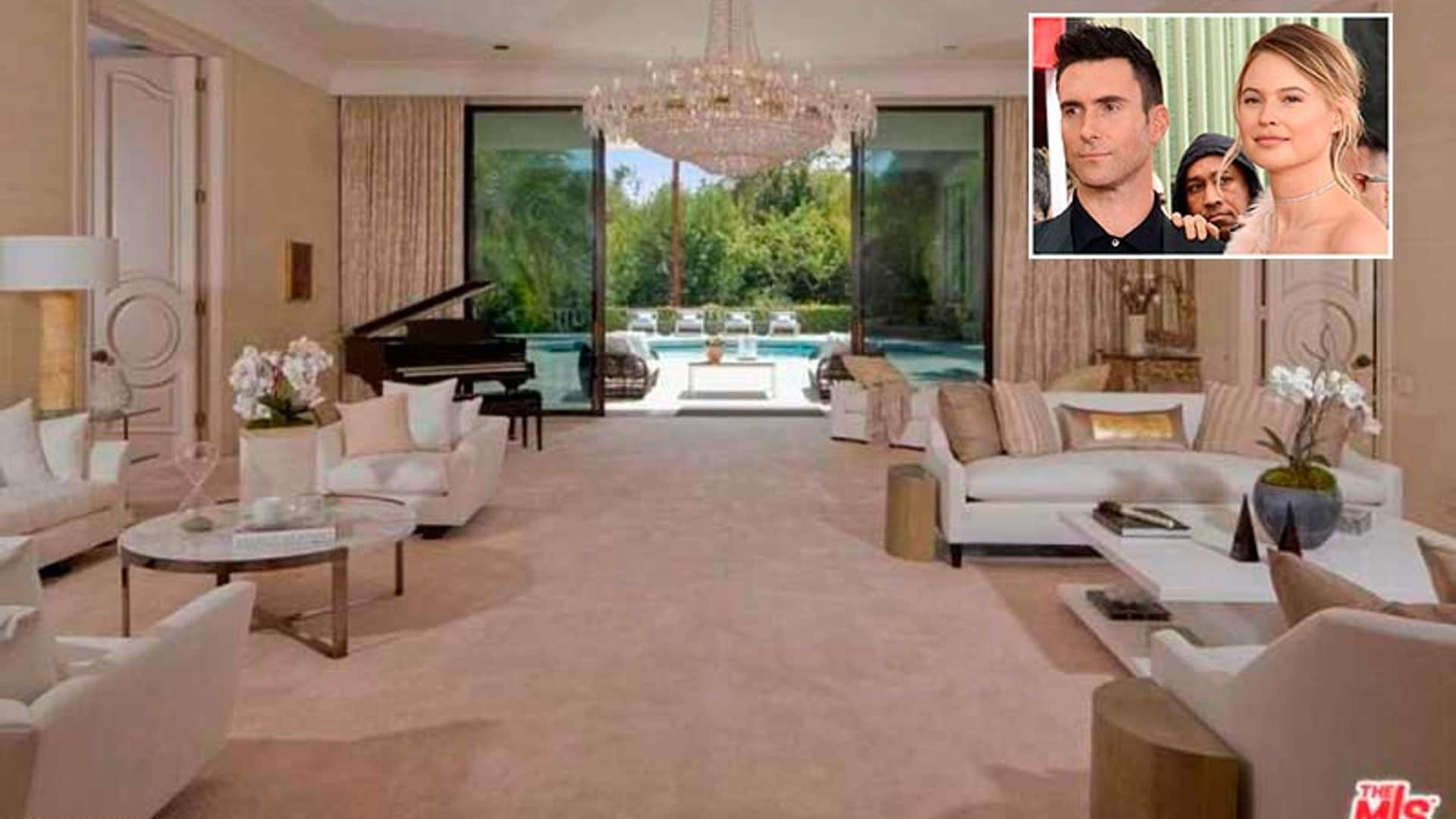 Conoce la espectacular mansión que Adam Levine y Behati Prinsloo venden en Los Ángeles