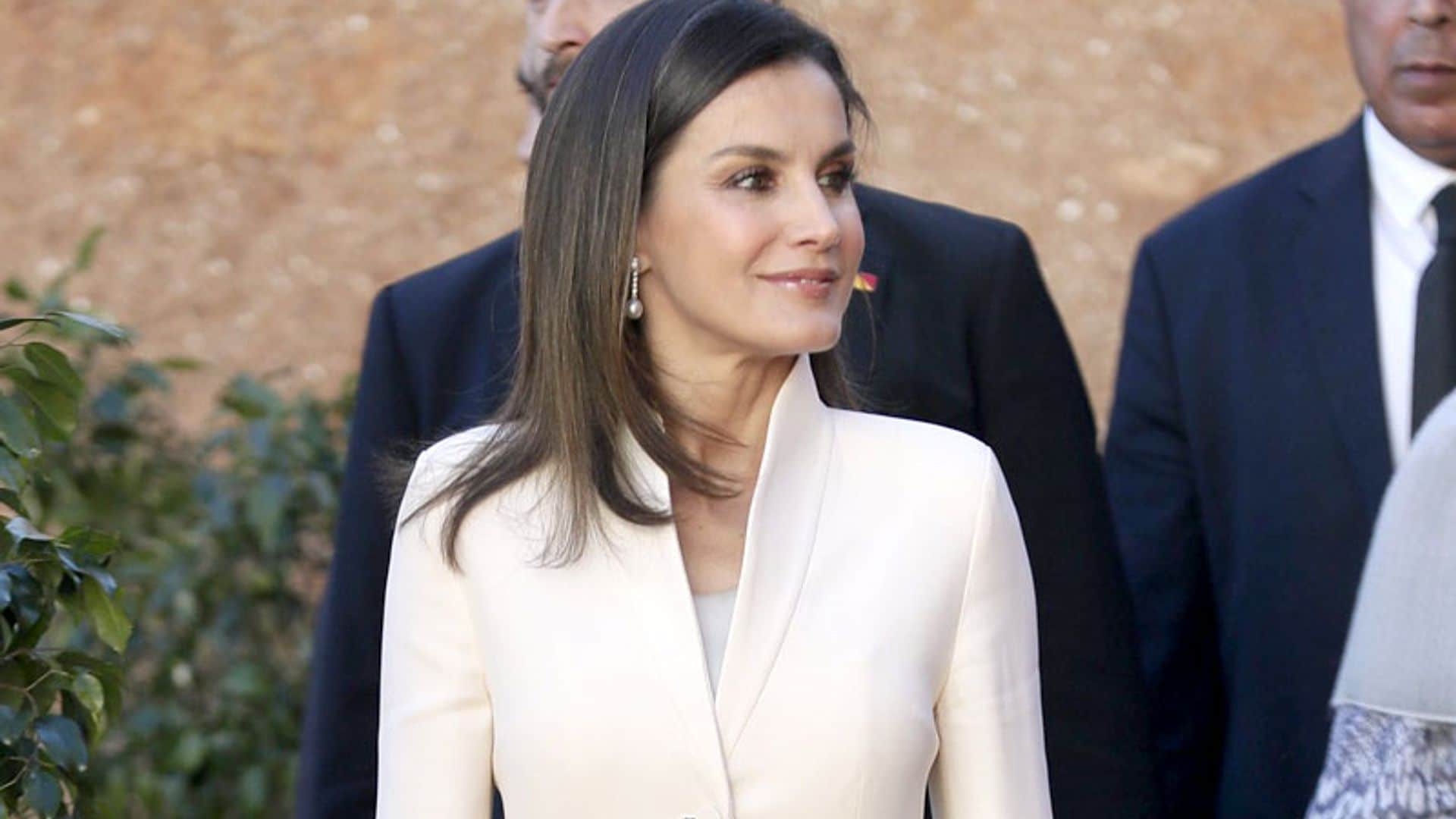 Doña Letizia recupera el traje de su pedida de mano por San Valentín