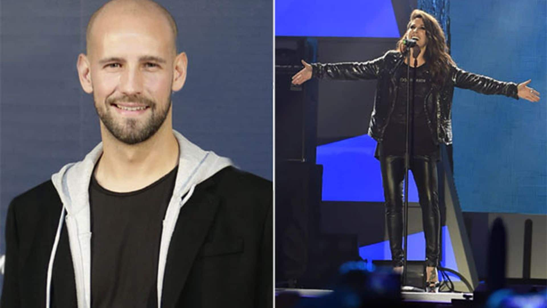 Malú pone a bailar al público madrileño... y Gonzalo Miró no se lo pierde