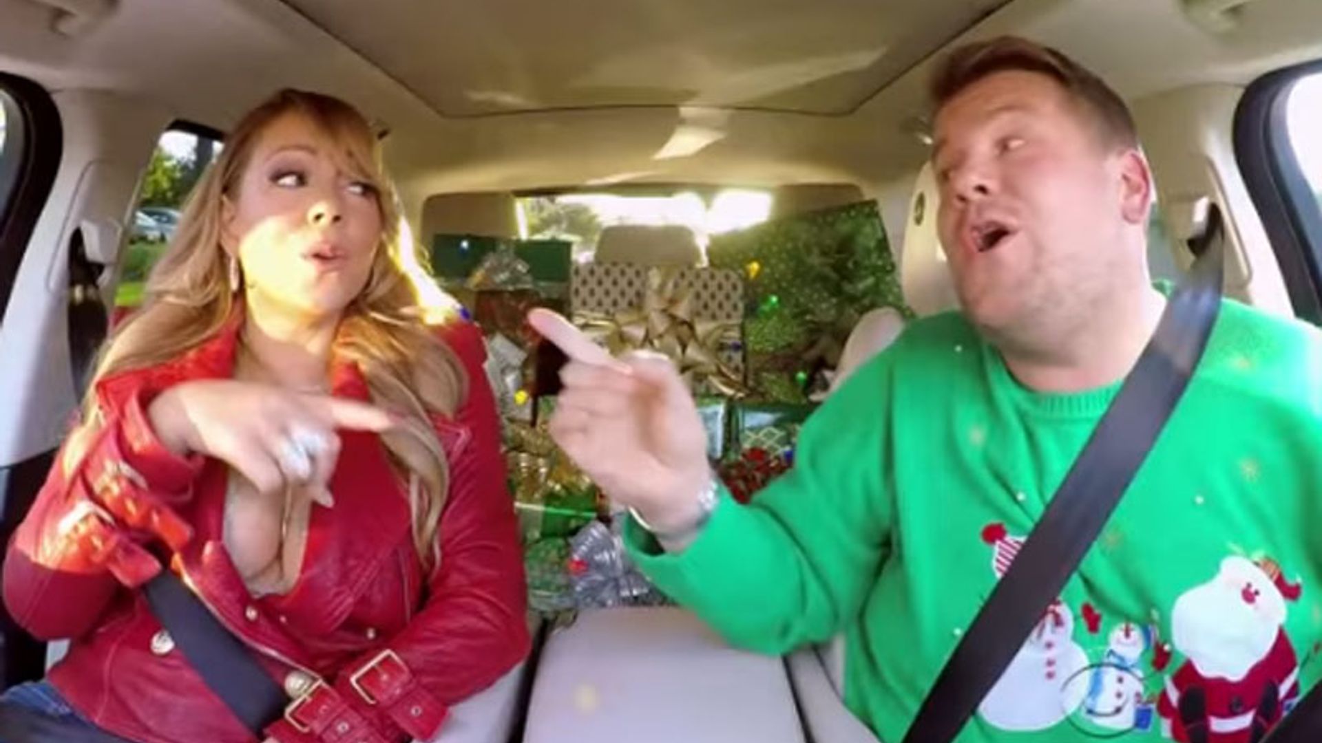 Mariah Carey, Adele, Chris Martin y Selena Gómez, estrellas del divertido karaoke navideño