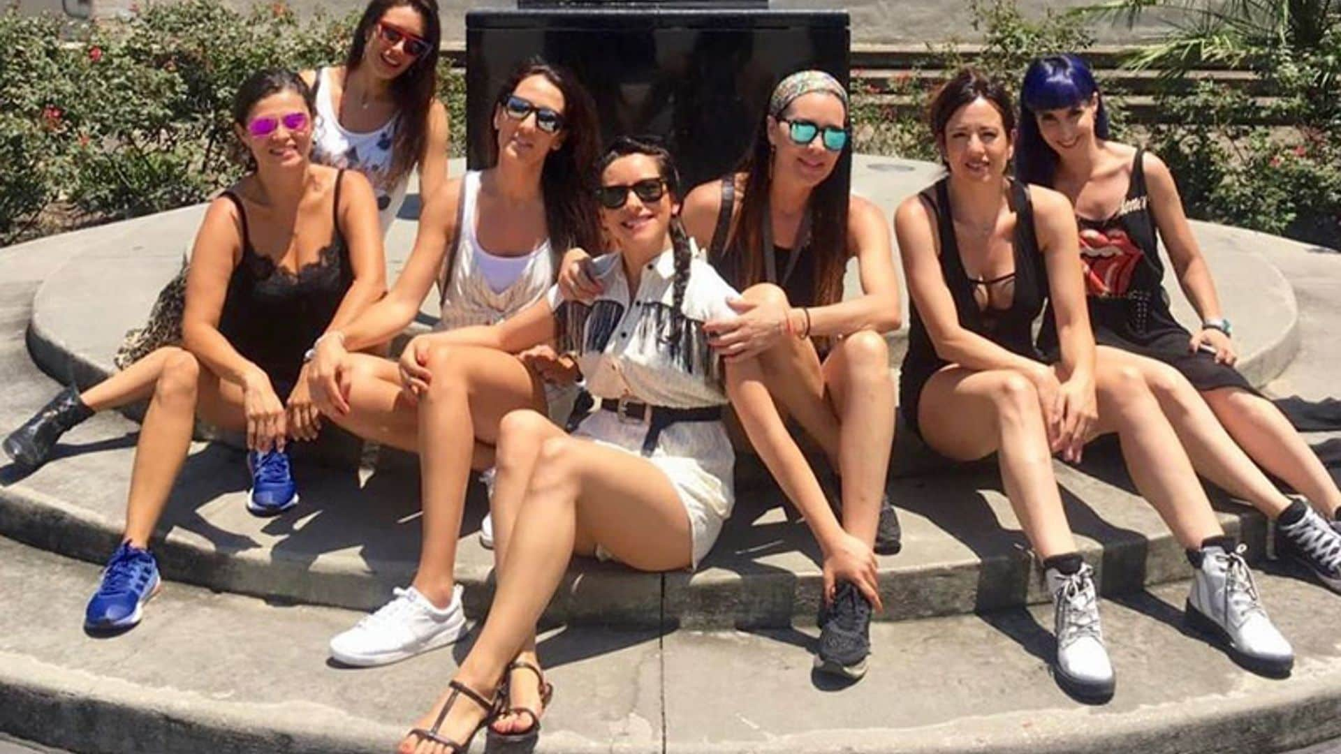 '¡Larga vida, Rock girls!', Pilar Rubio pone fin a su escapada estadounidense entre amigas