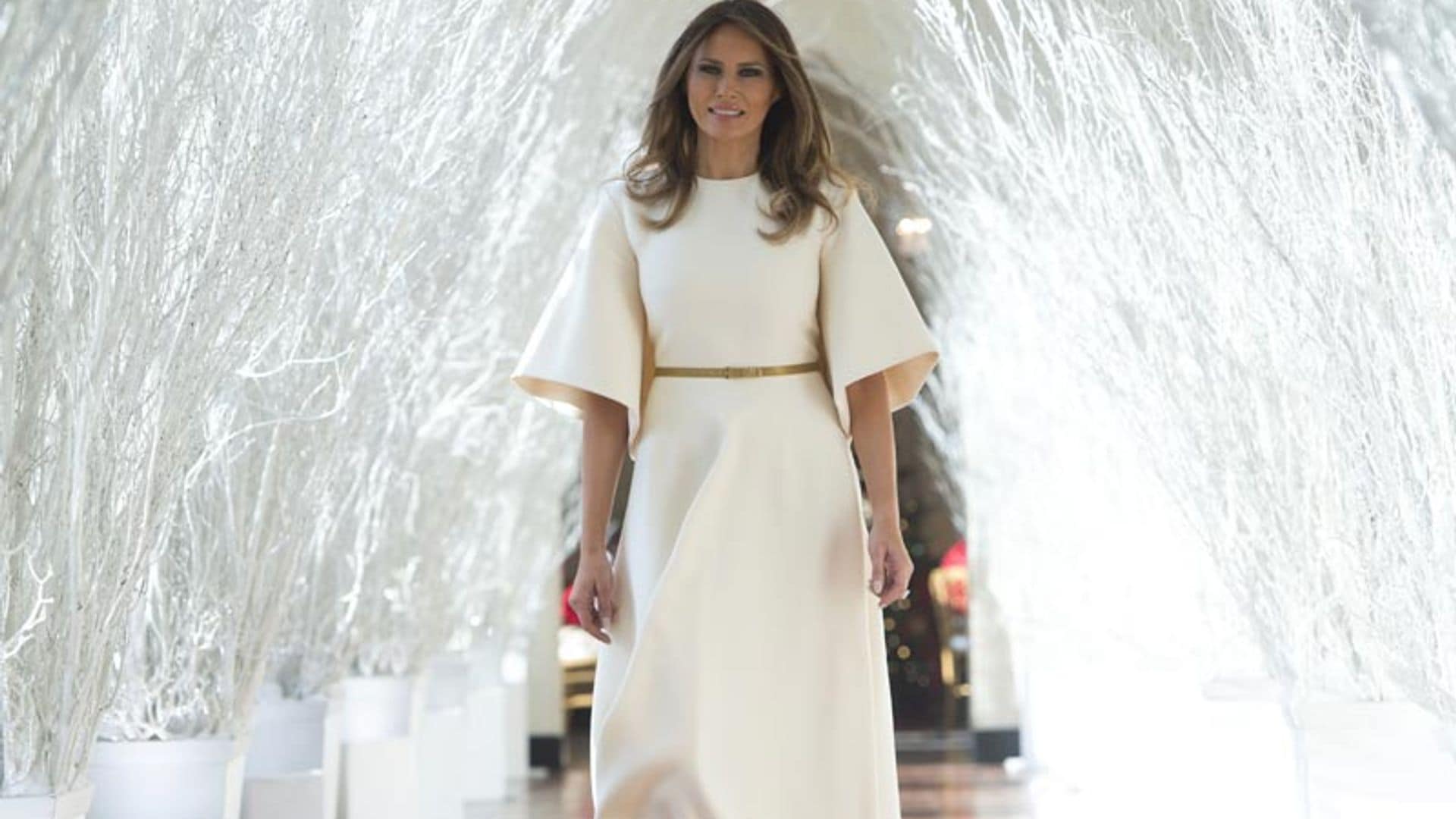 ¿Es este el vestido favorito de Melania Trump en 2017?