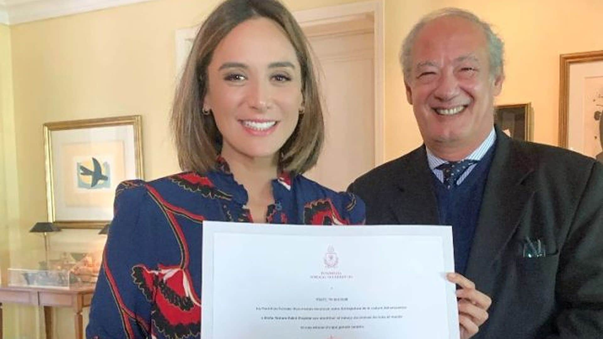 Tamara Falcó, nombrada embajadora de la Pontificia Scholas Occurrentes en España