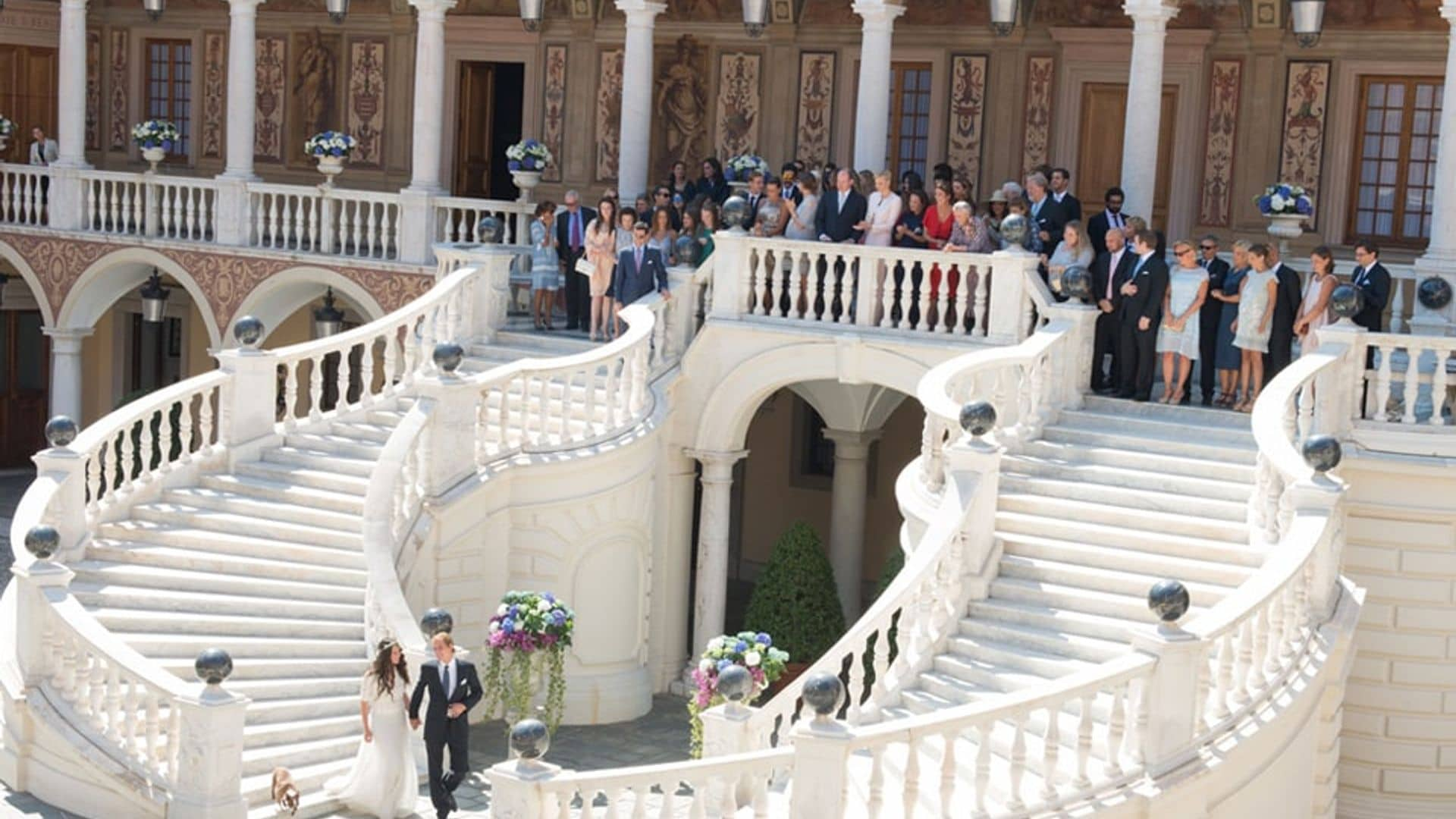 Las fotografías oficiales de la boda de Andrea Casiraghi y Tatiana Santo Domingo