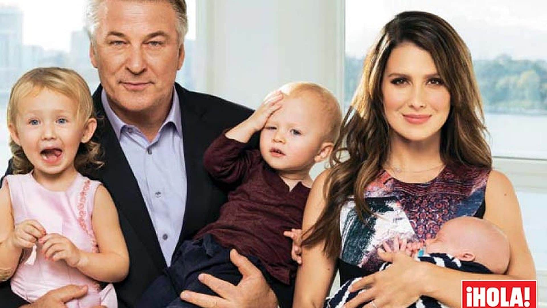 ¡'Baldwinitos' por todas partes! Alec e Hilaria Baldwin dan la bienvenida a su cuarto hijo