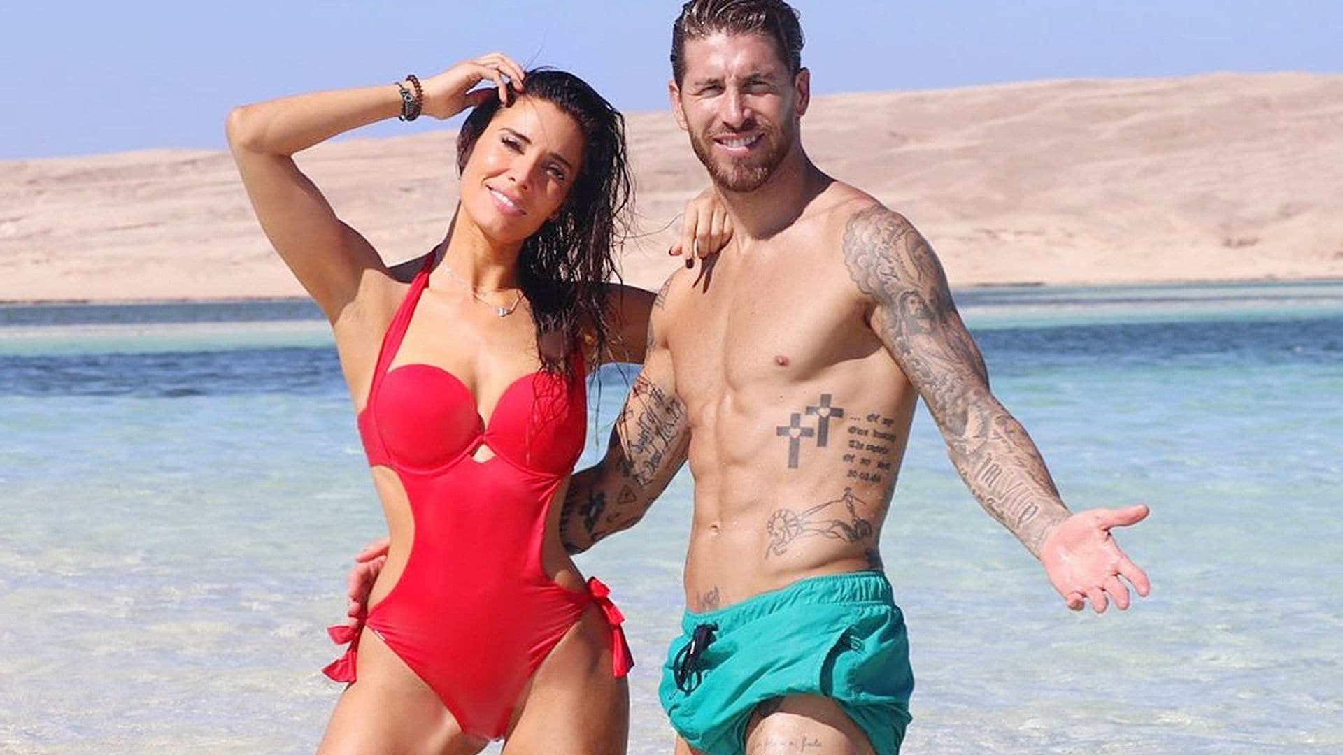 Sergio Ramos echa de menos a Pilar Rubio y a sus hijos