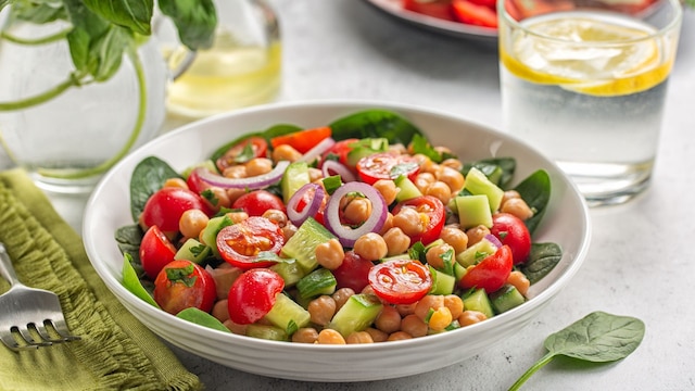 Ensalada de garbanzos