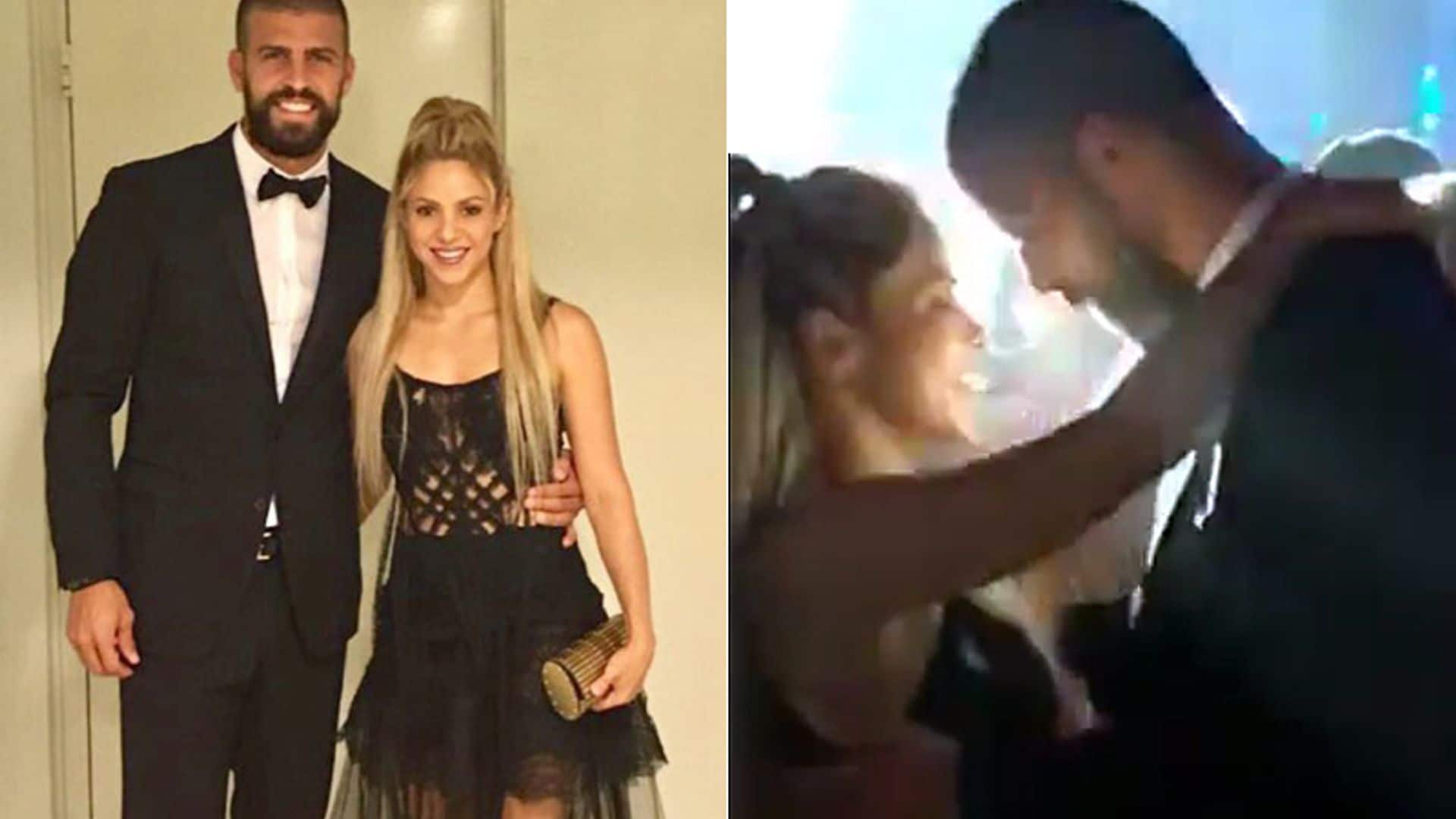 ¡No te pierdas a Shakira y Piqué bailando cumbia en la boda de Messi y Antonela!