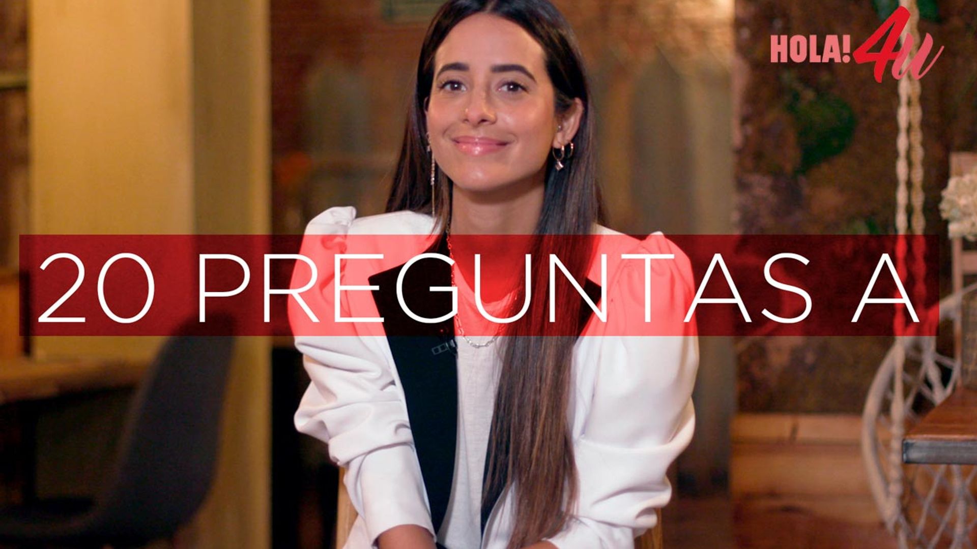 En HOLA!4u, 20 preguntas a María Fernández-Rubíes