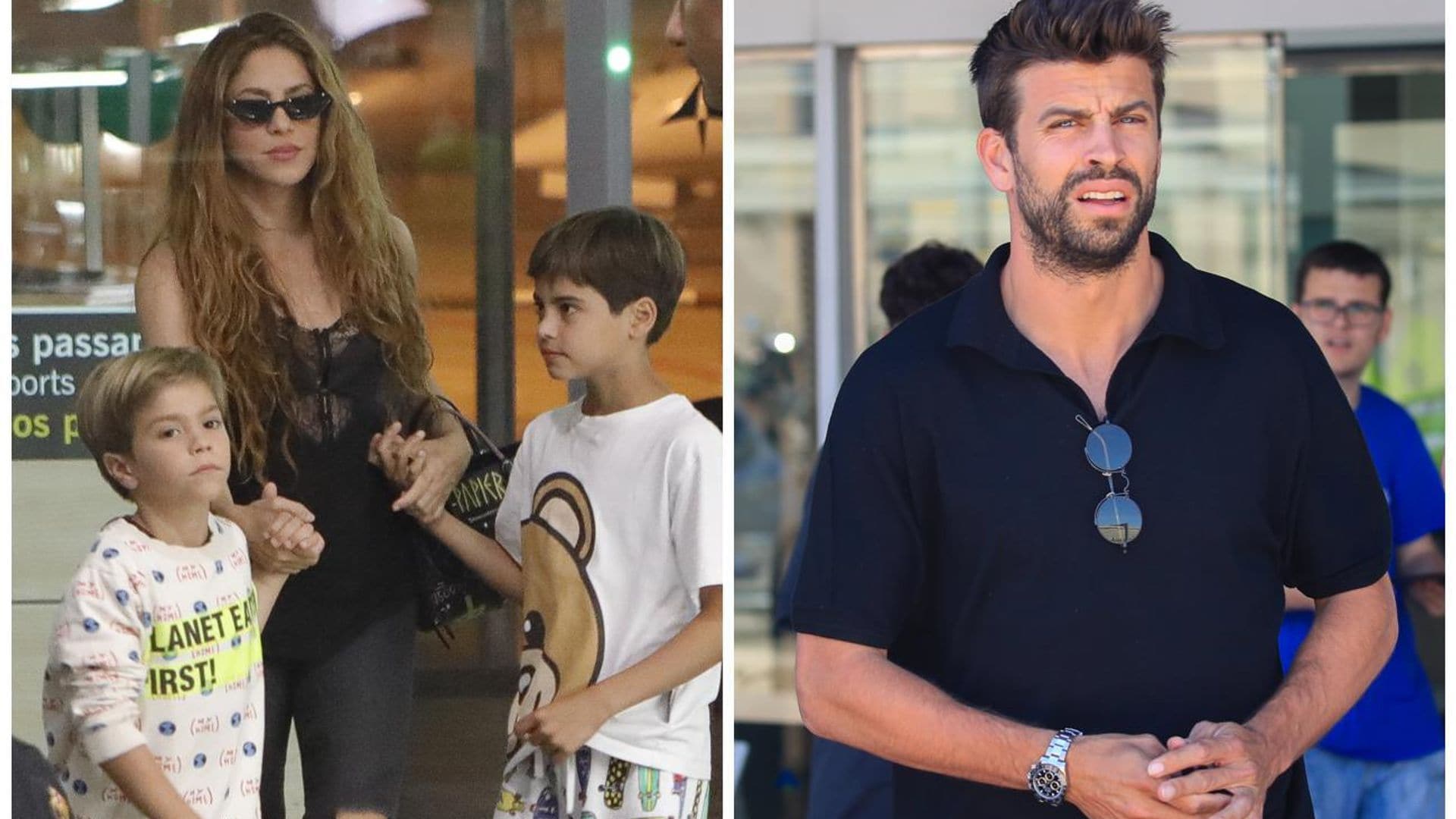 Shakira y Piqué regresan a Barcelona, pero cada uno por su lado