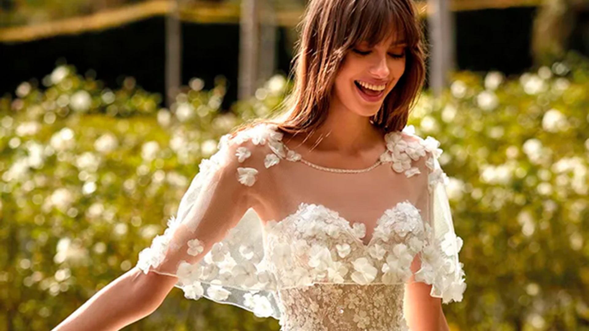Apúntate a los vestidos de novia bordados: un sueño artesanal
