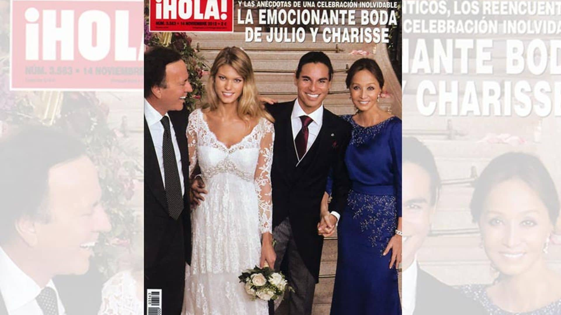 Julio Iglesias Jr. y Charisse celebran su cuarto aniversario: así fue su romántica boda