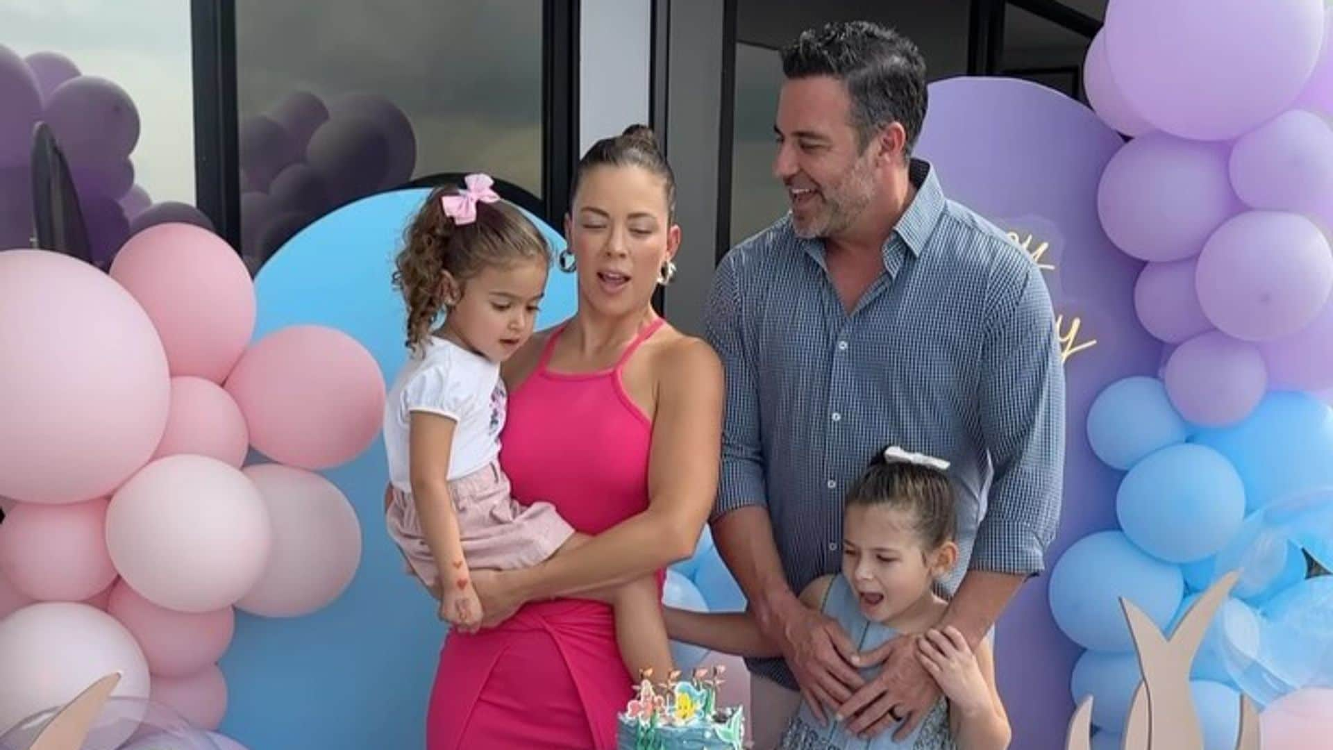 ¡Continúan los festejos! Ximena Duque celebra los cuatro años de Skye, la más pequeña de su hogar