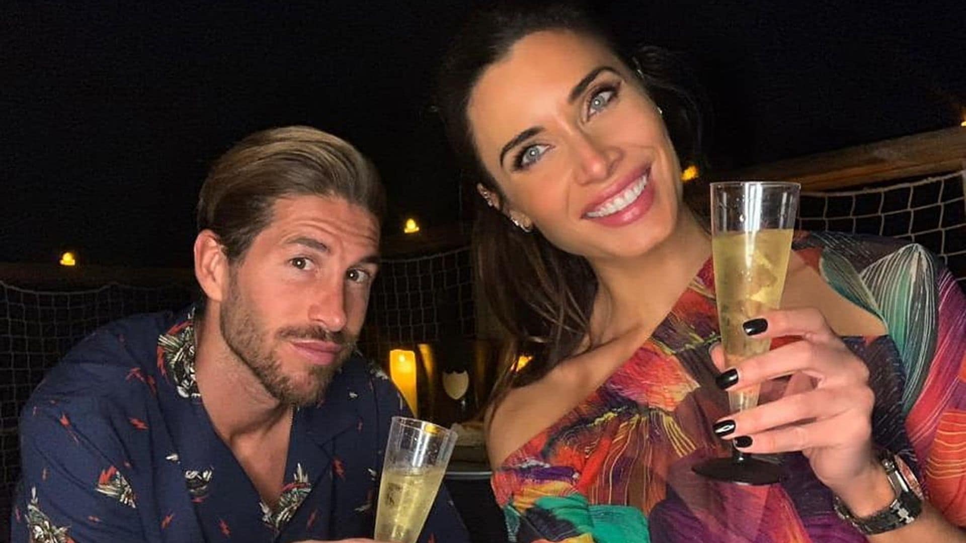 Sergio Ramos y Pilar Rubio celebran siete años de amor con una espectacular cena bajo las estrellas