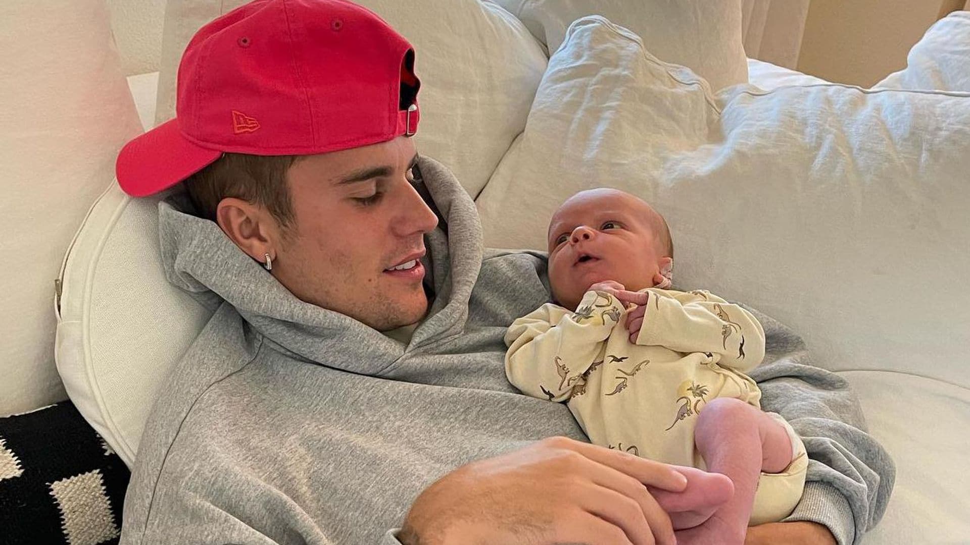 Justin Bieber posa con bebé en brazos y muestra su lado más paternal: ‘Siempre te protegeré’