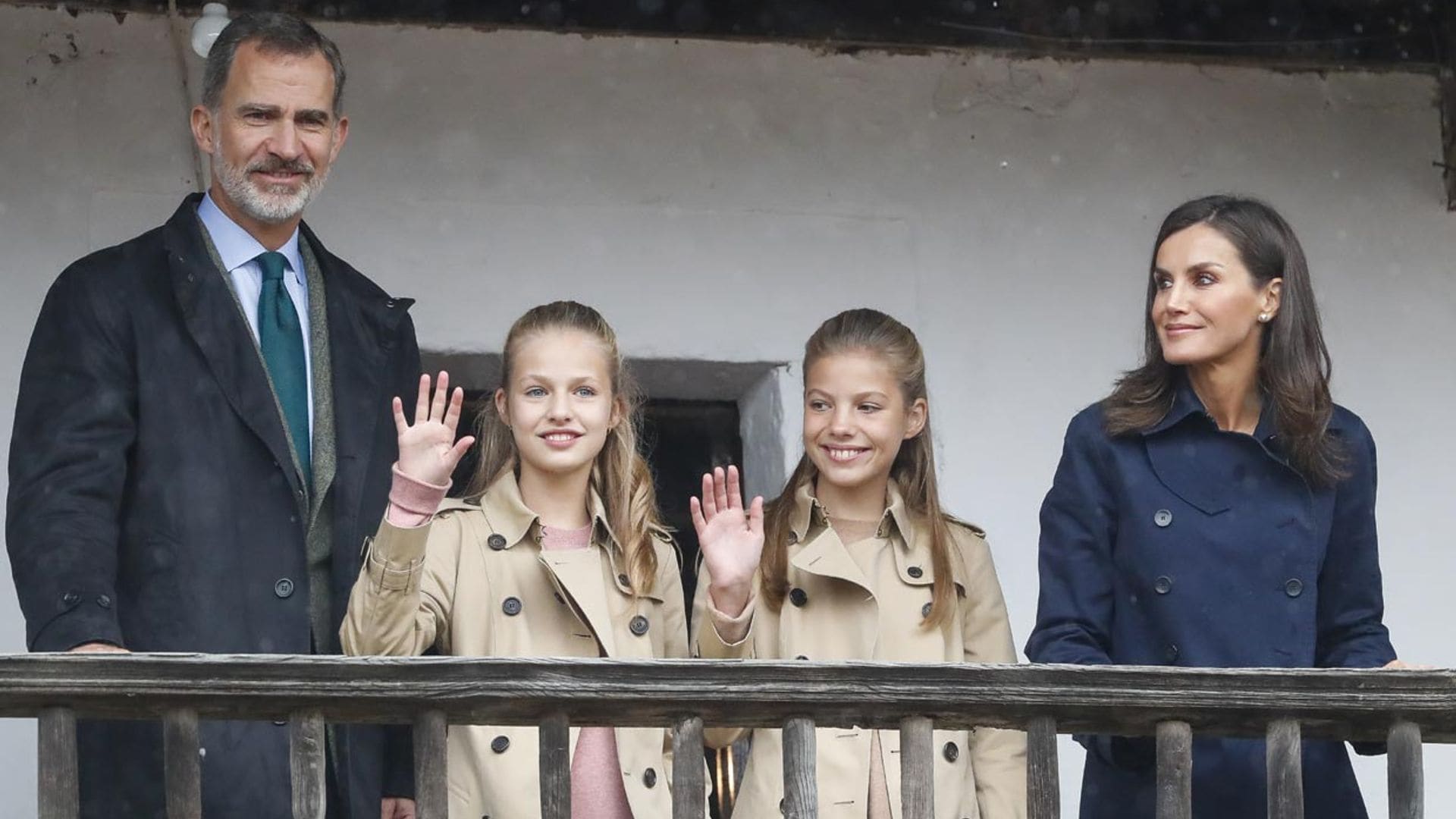 Los Reyes despejan su agenda el día del cumpleaños de la princesa Leonor