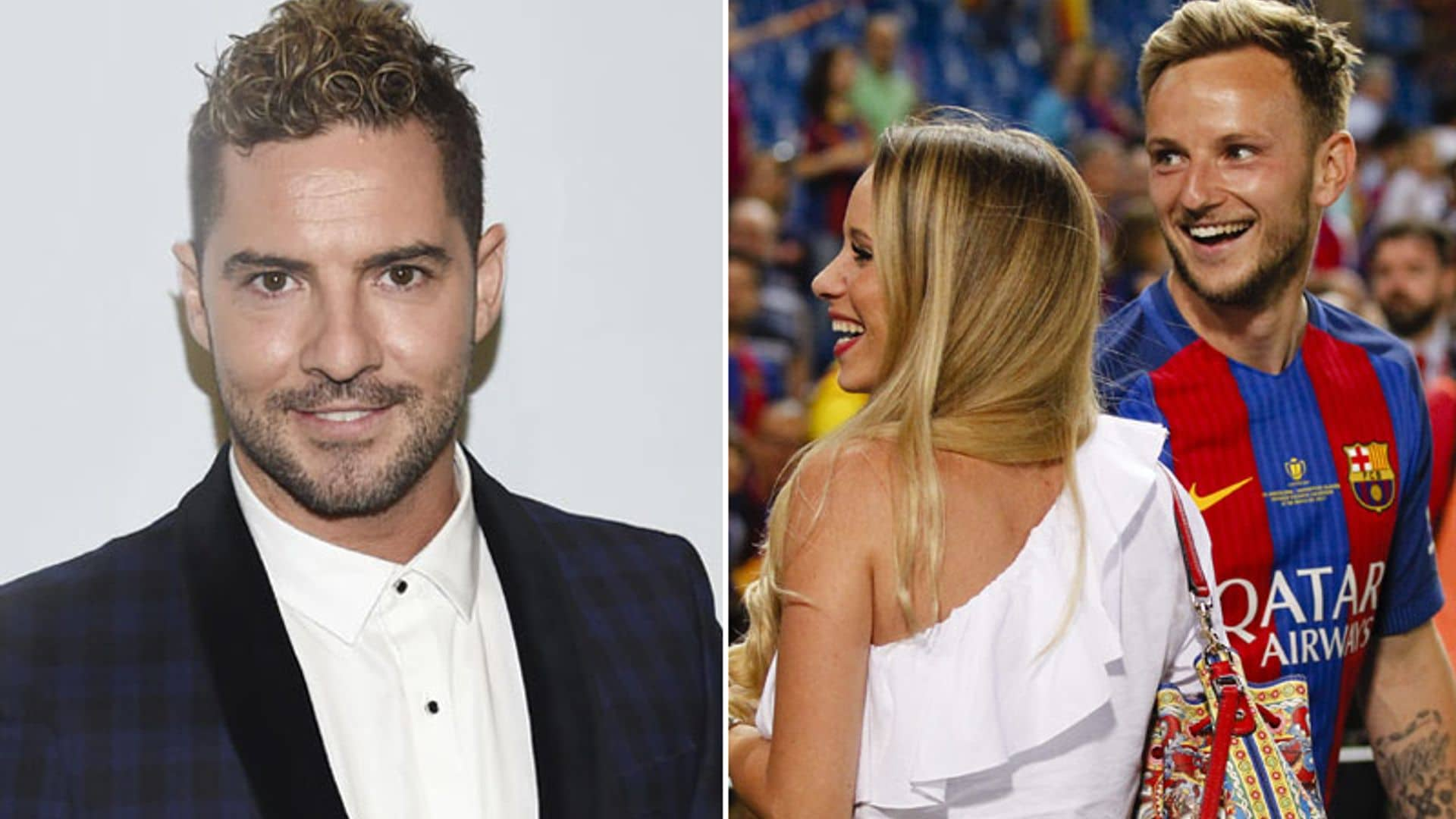 El curioso papel de David Bisbal en la relación de Iván Rakitic y su mujer, Raquel Mauri