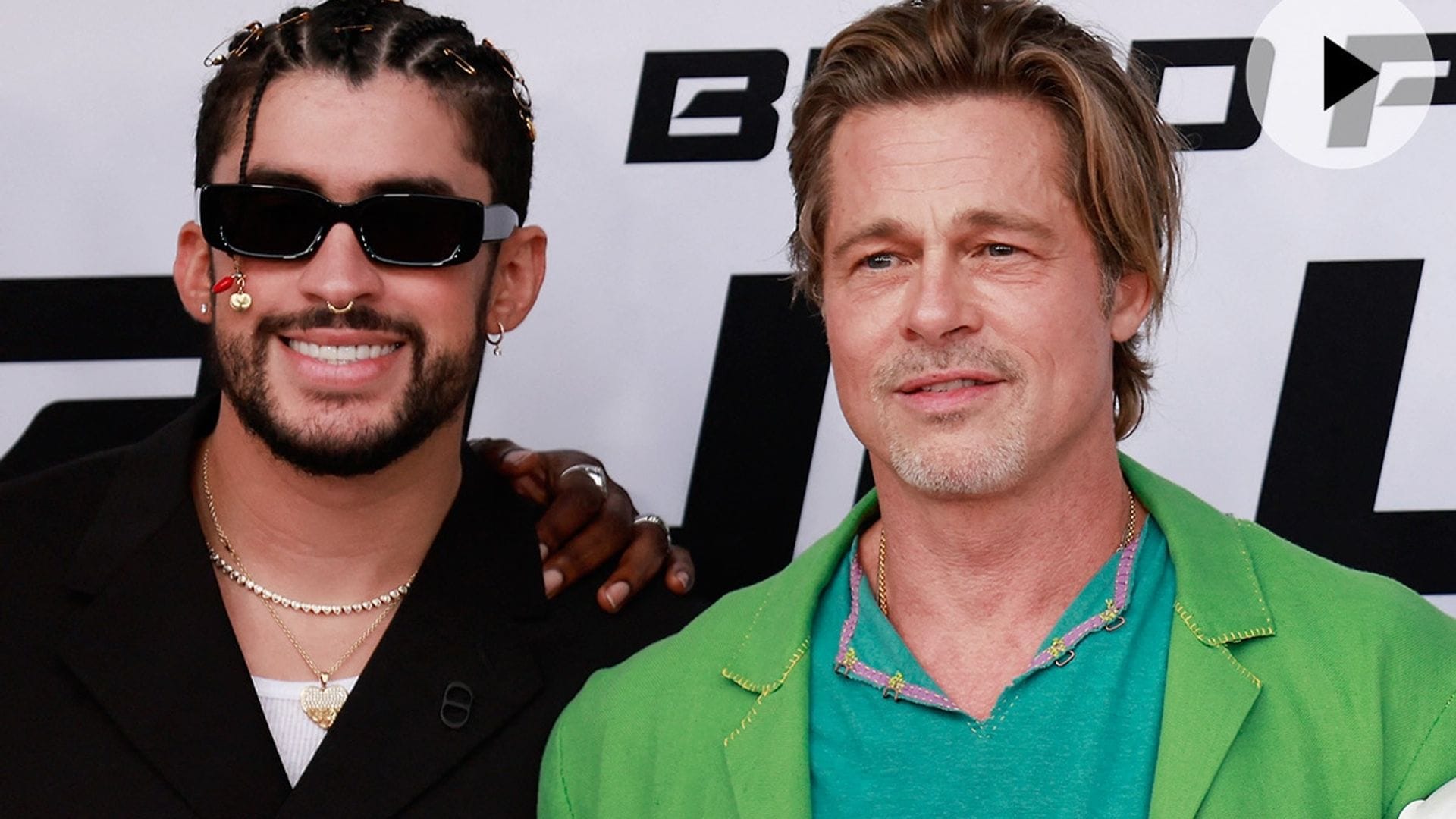 La realidad detrás del simpático video entre Brad Pitt y Bad Bunny