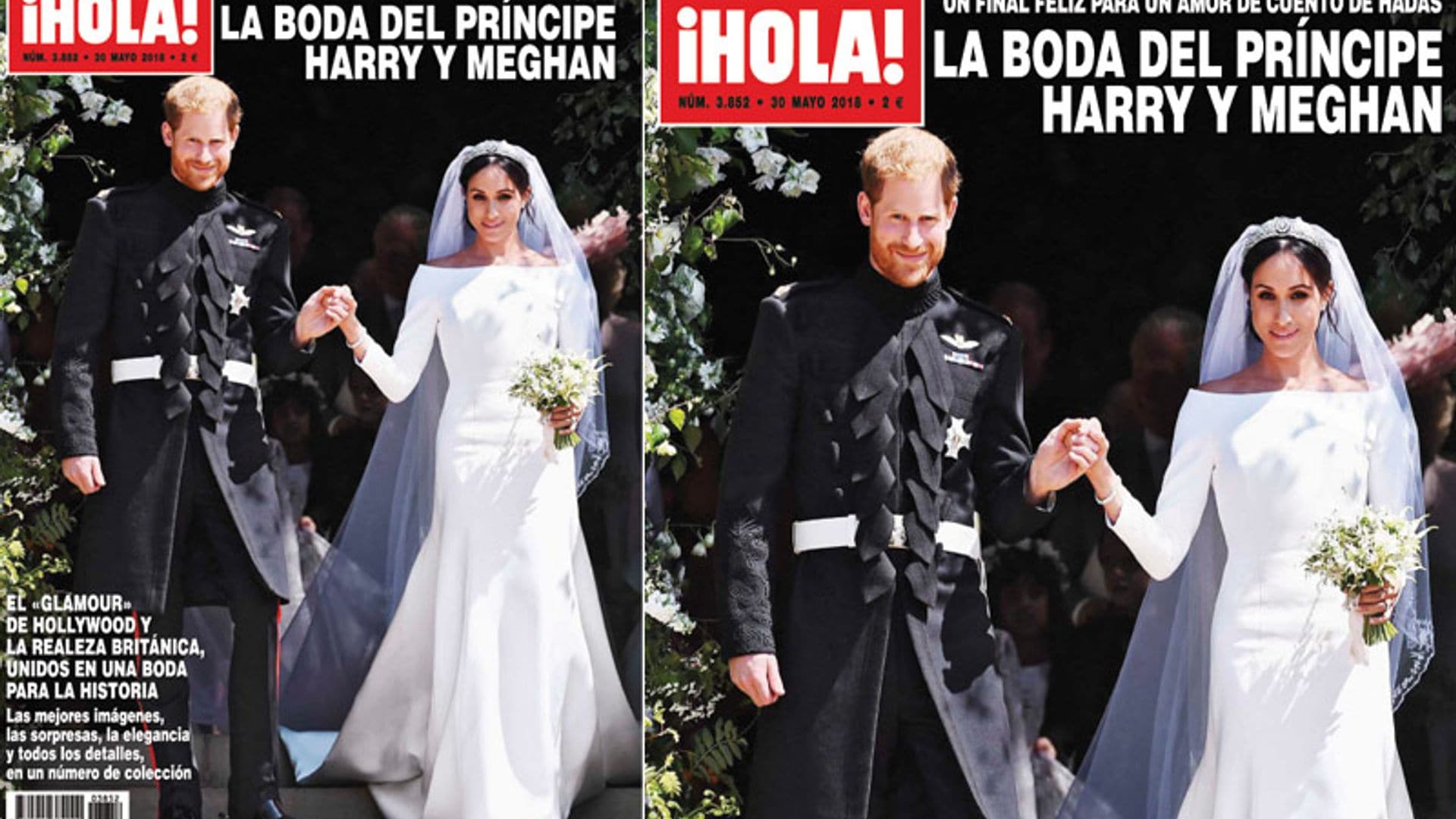 ¡HOLA! adelanta a este lunes su salida con motivo de la boda del príncipe Harry y Meghan