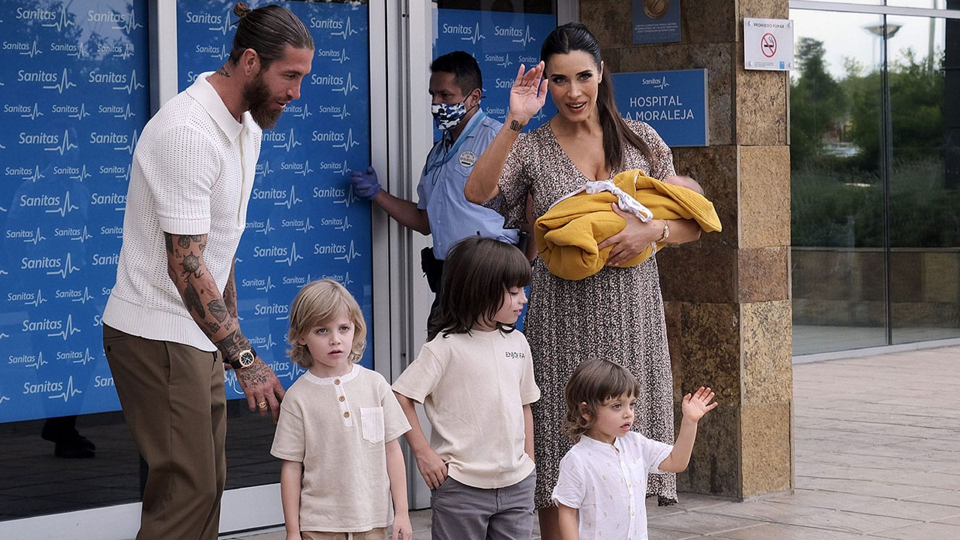 Los otros protagonistas de la presentación de Máximo Adriano Ramos Rubio, sus hermanos