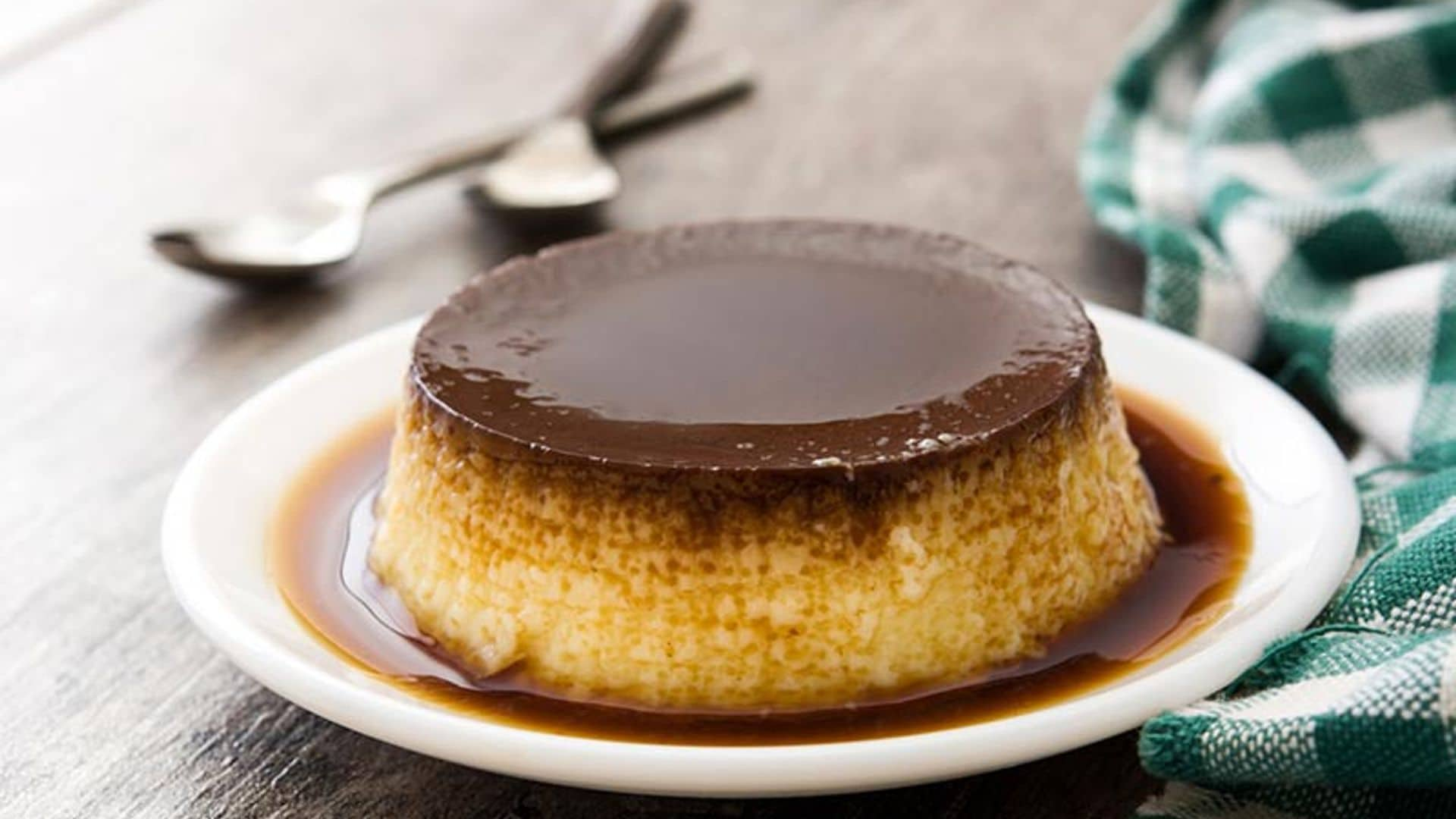 Y de postre... flan casero en cinco pasos