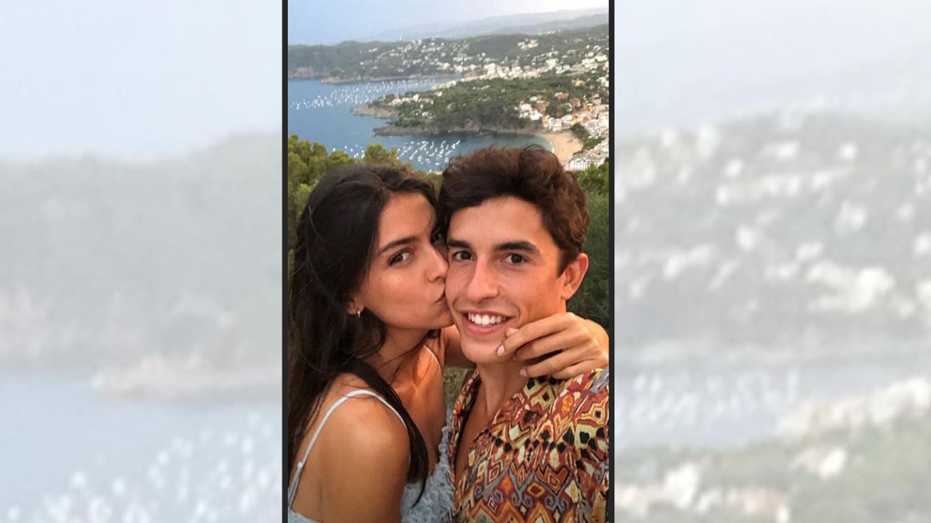 El 'dulce verano' de Lucía Rivera y Marc Márquez