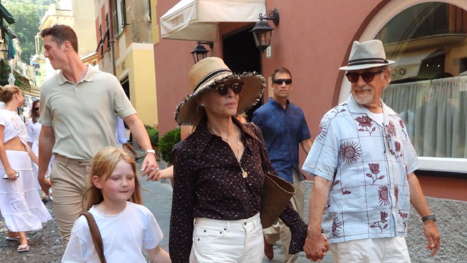 Las estilosas vacaciones de Steven Spielberg con su familia en Portofino